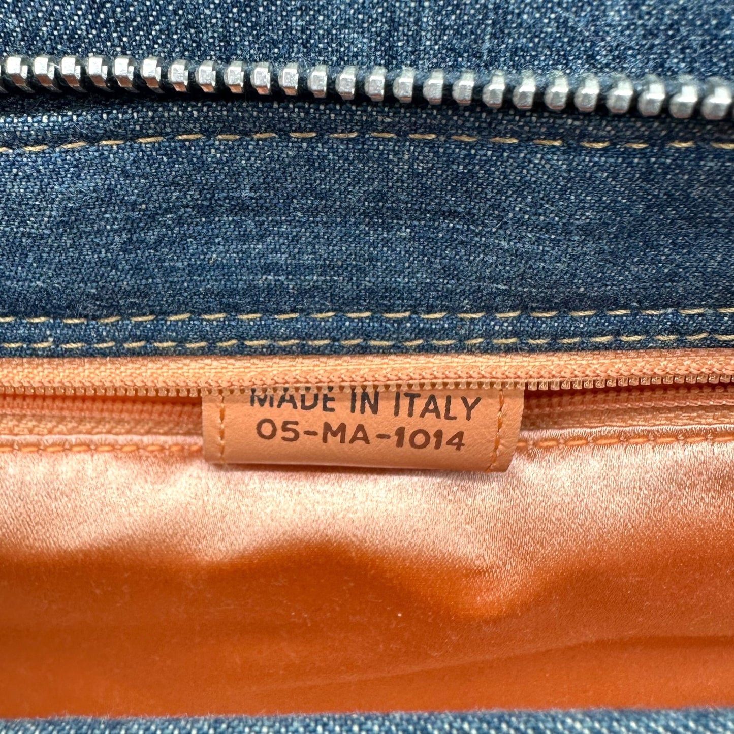 Christian Dior Denim East West Lady Dior Bag