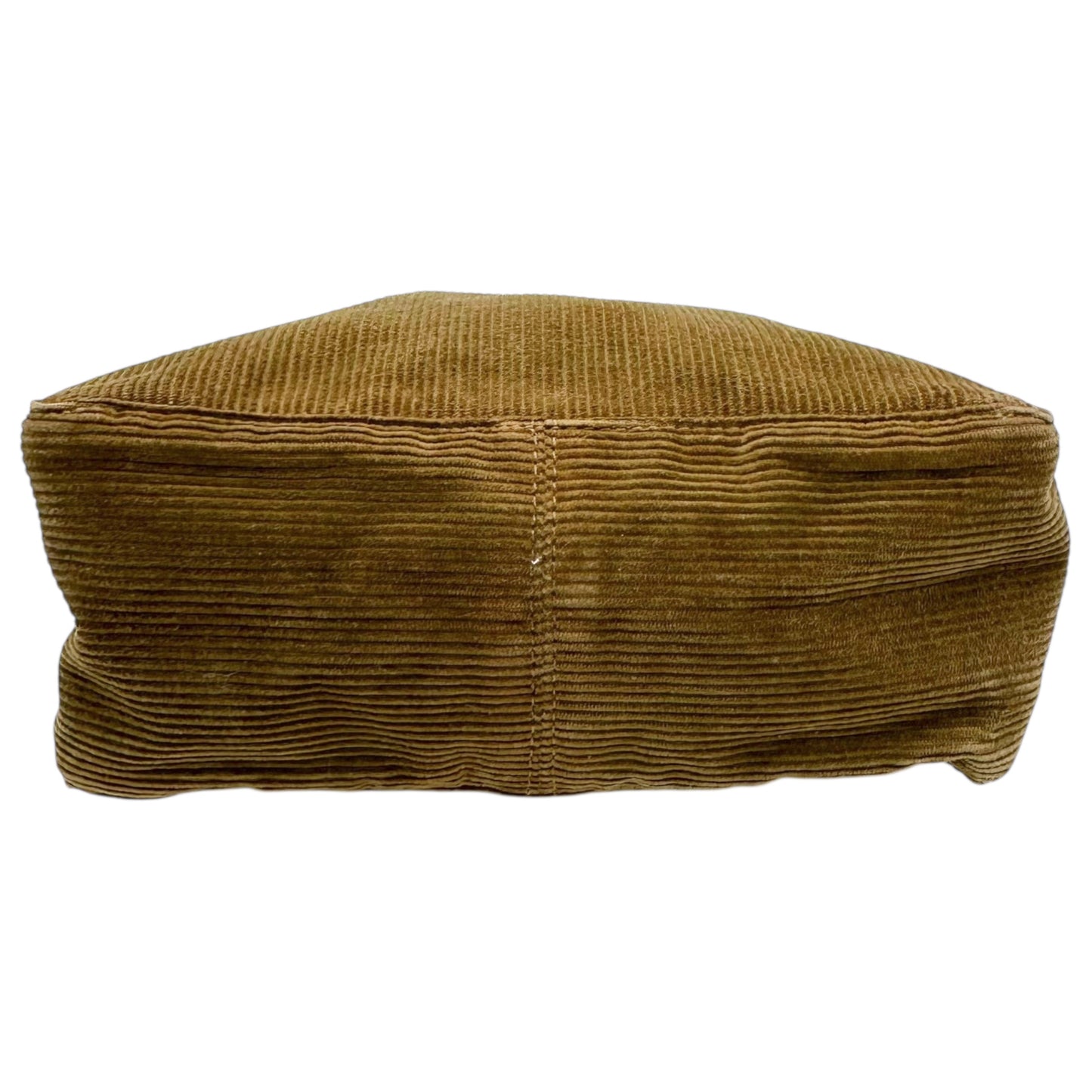 Fendi Brown Corduroy Pochette Bag