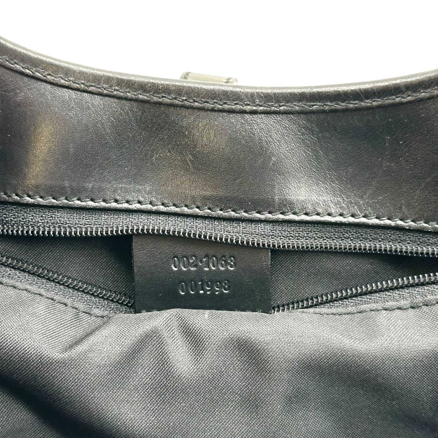 Gucci Black XL Monogram Mini Jackie Bag