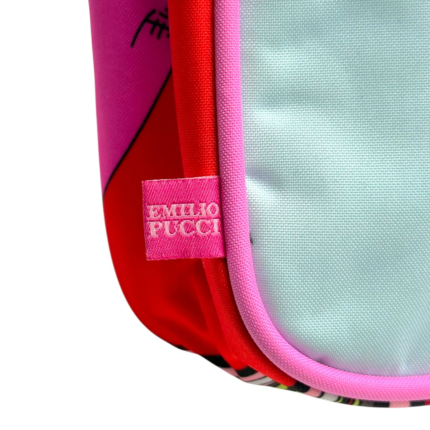 Emilio Pucci Multicolor Printed Crossbody Sport Bag