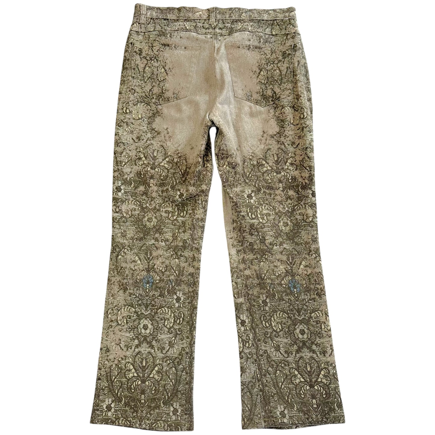 Roberto Cavalli Ivory Floral Printed Jeans - Outfit Repeater
