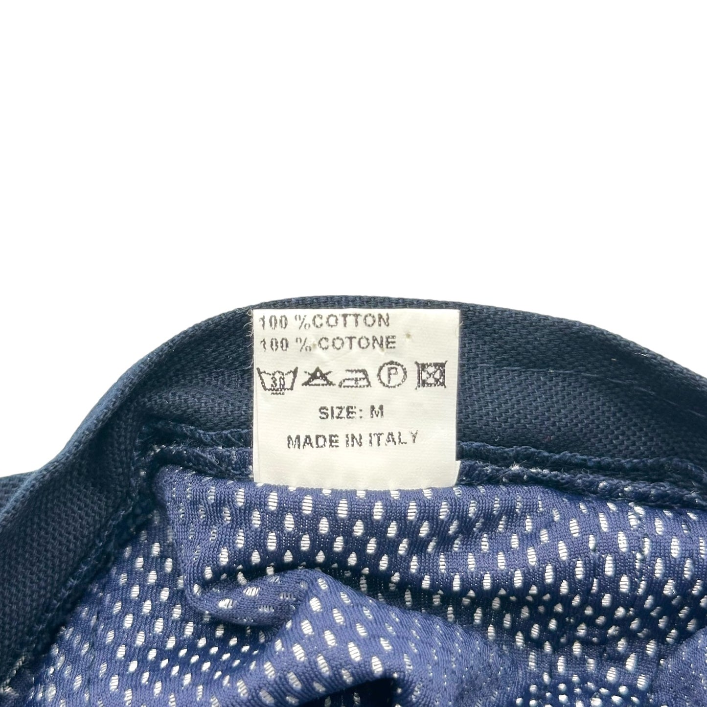 Chanel Sport Navy Blue Mesh Logo Baseball Cap