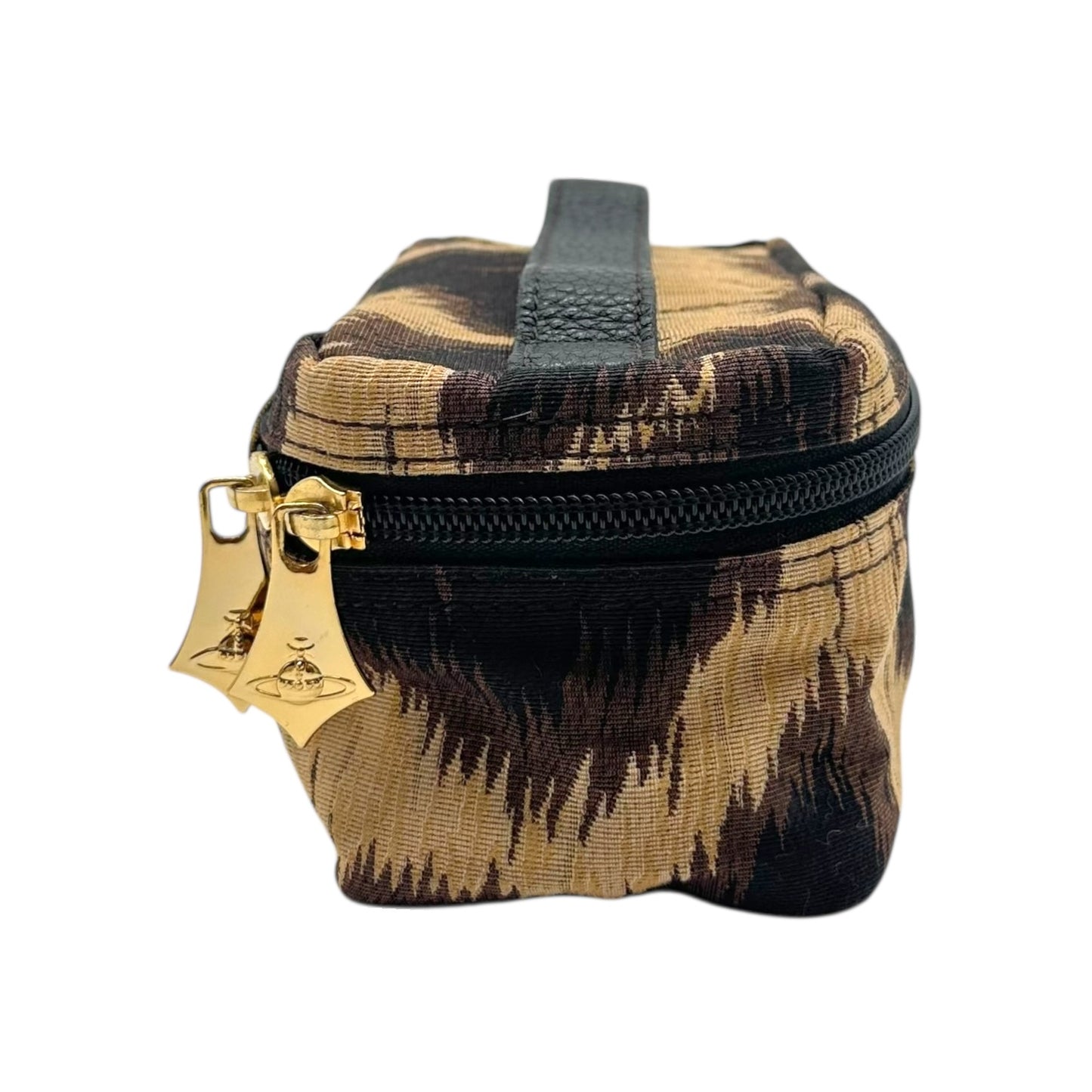 Vivienne Westwood Leopard Print Mini Vanity Bag