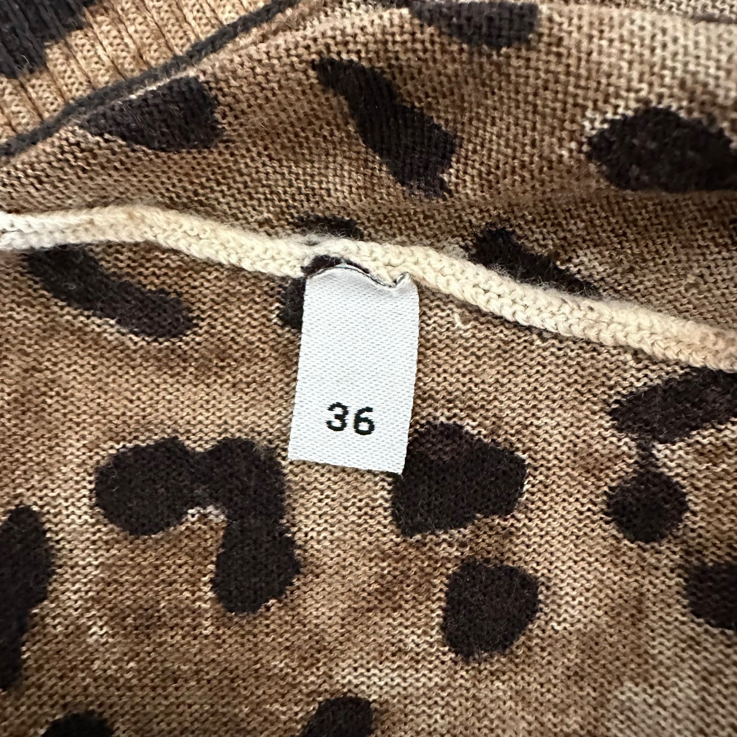 Dolce & Gabbana Leoprad Print Wool Cardigan - Outfit Repeater