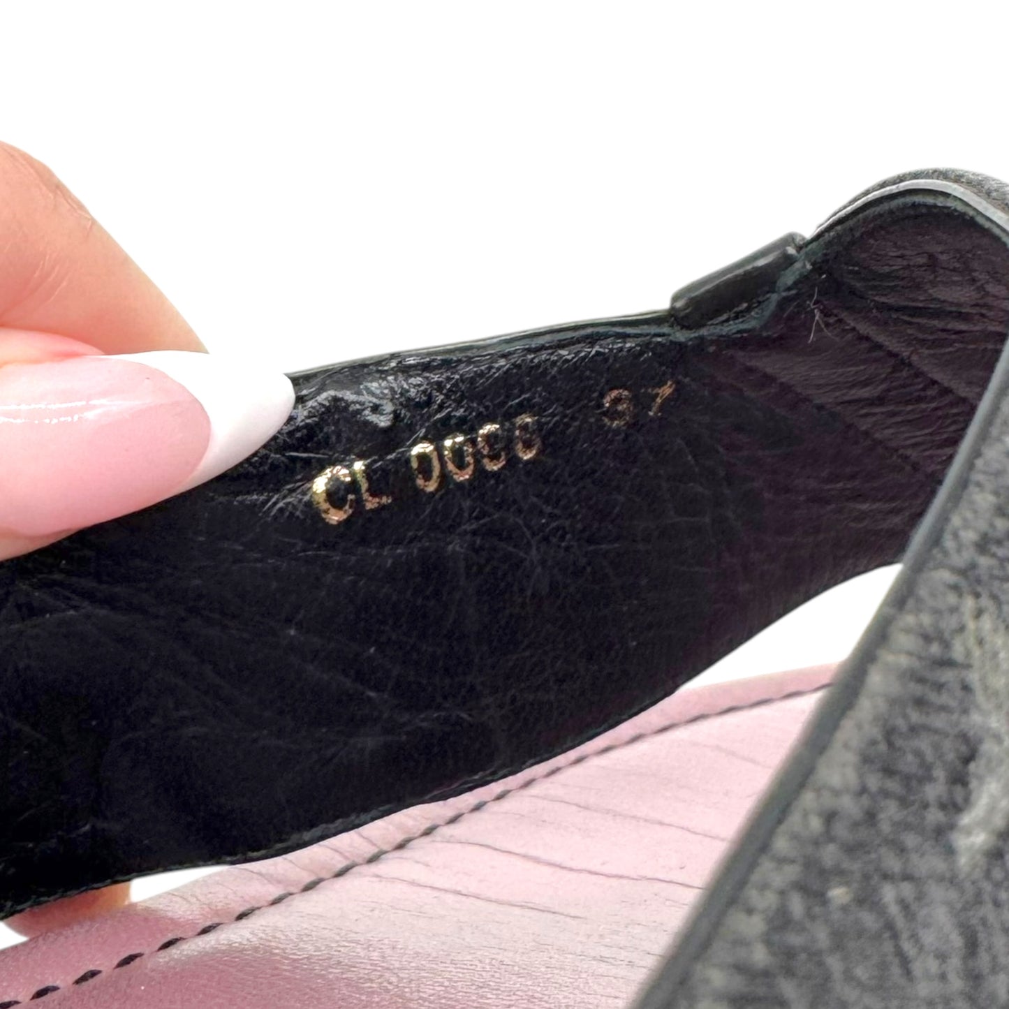 Louis Vuitton Black Denim Monogram Flip Flops