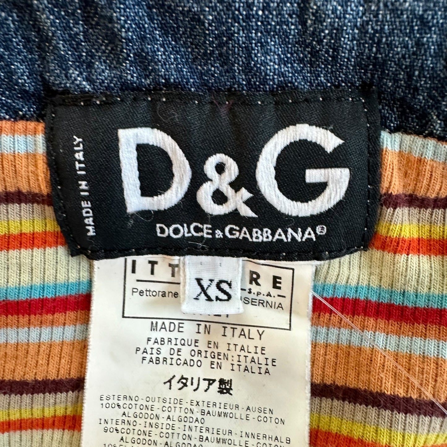 D&G Dolce & Gabbana Denim Sleeveless Vest - Outfit Repeater