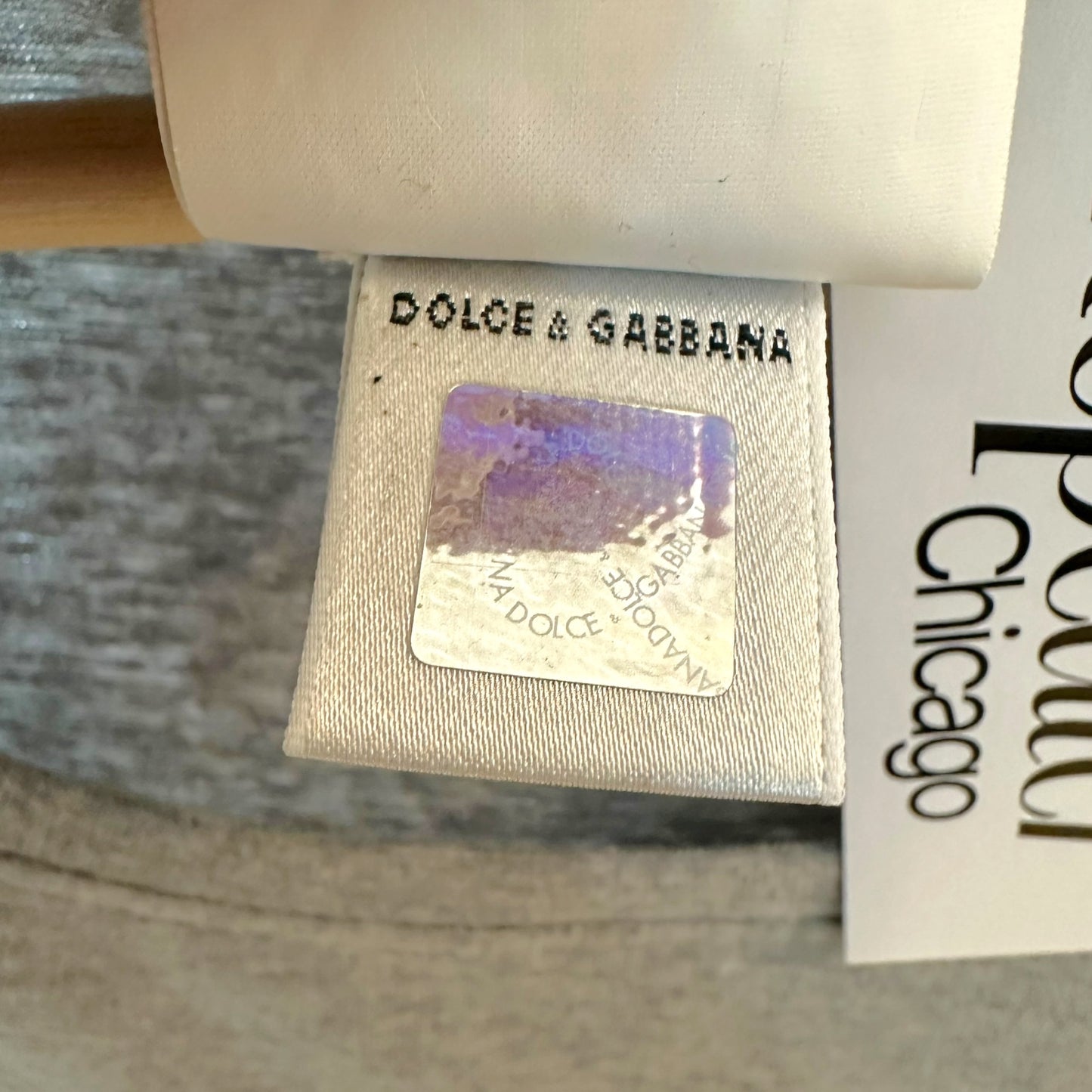 D&G Dolce & Gabbana S/S 2002 Suberb Suede Lace Up Side Graphic Tank