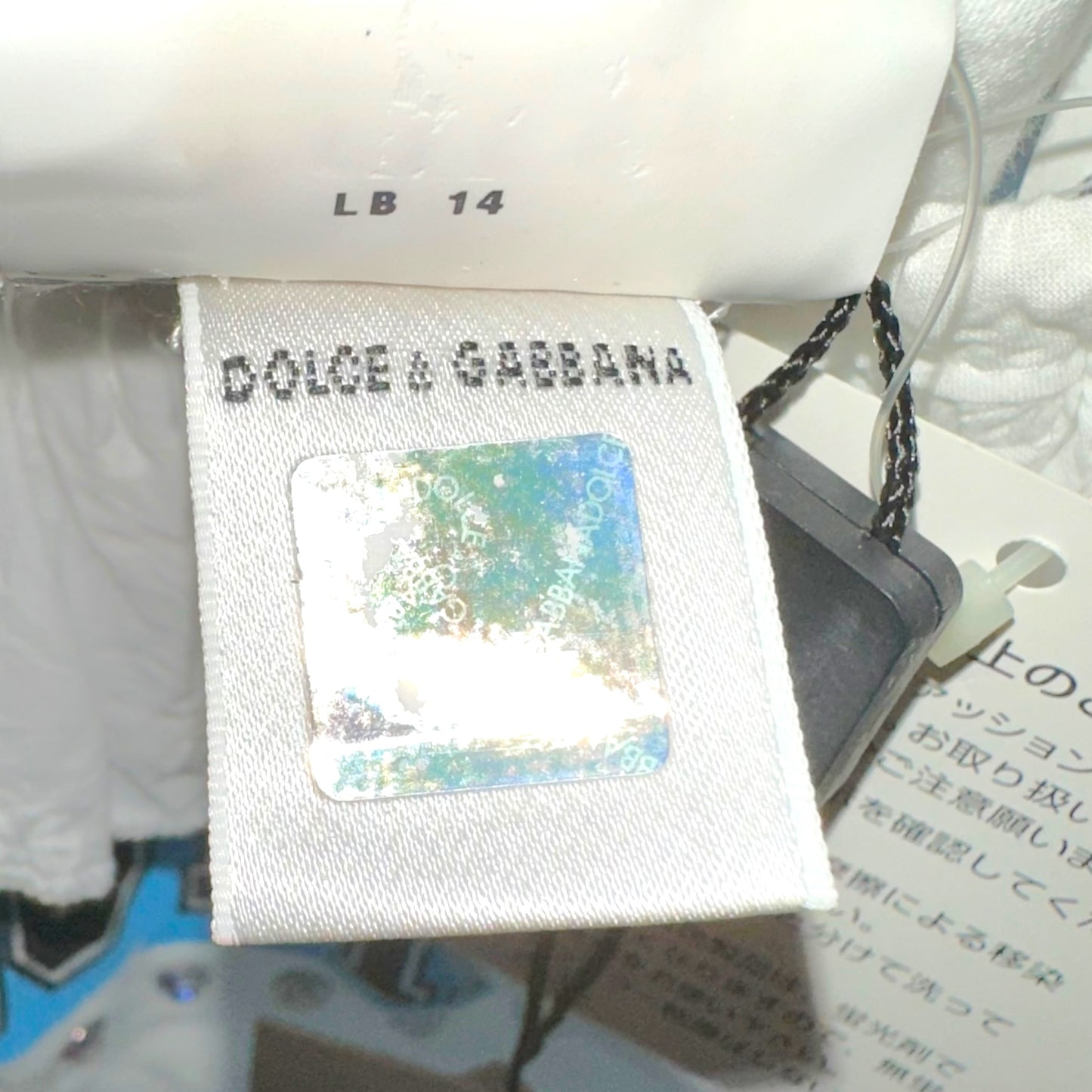 D&G Dolce & Gabbana Colombia Off Shoulder Graphic Top