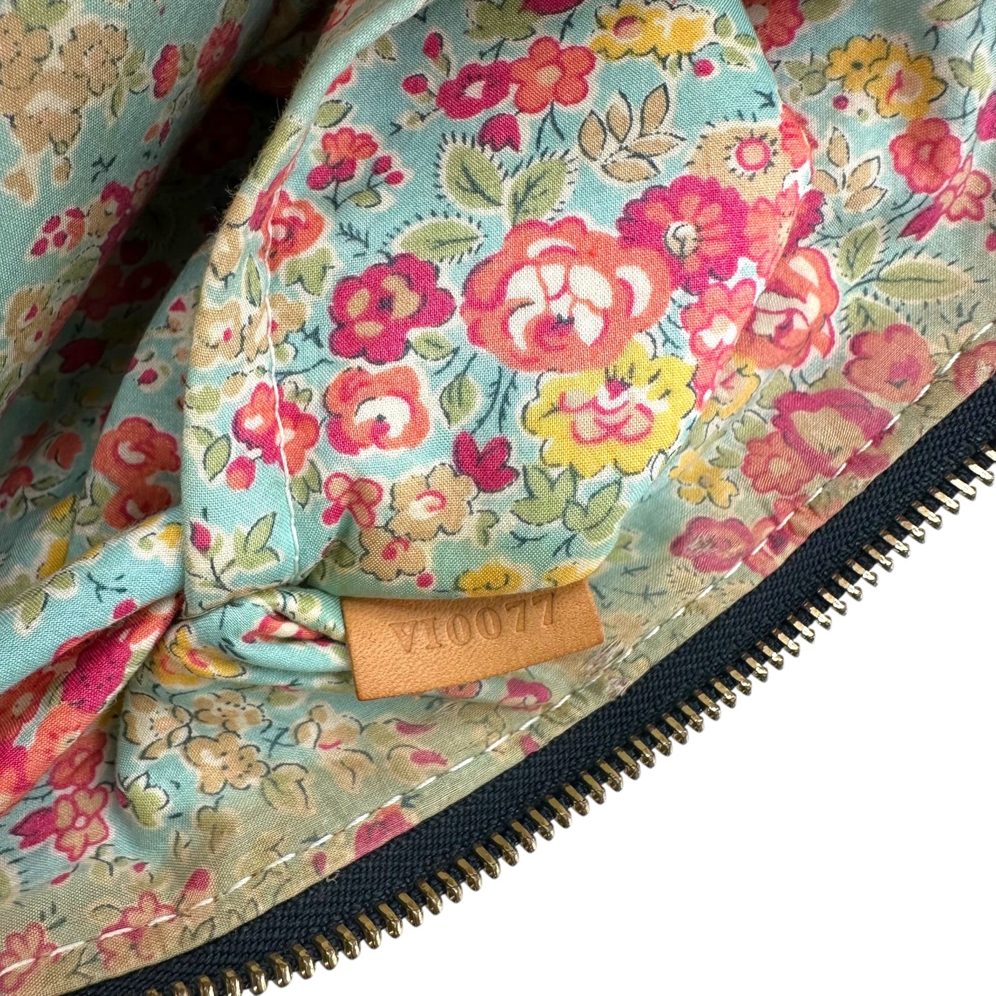 Louis Vuitton Denim Patchwork Pochette Bag