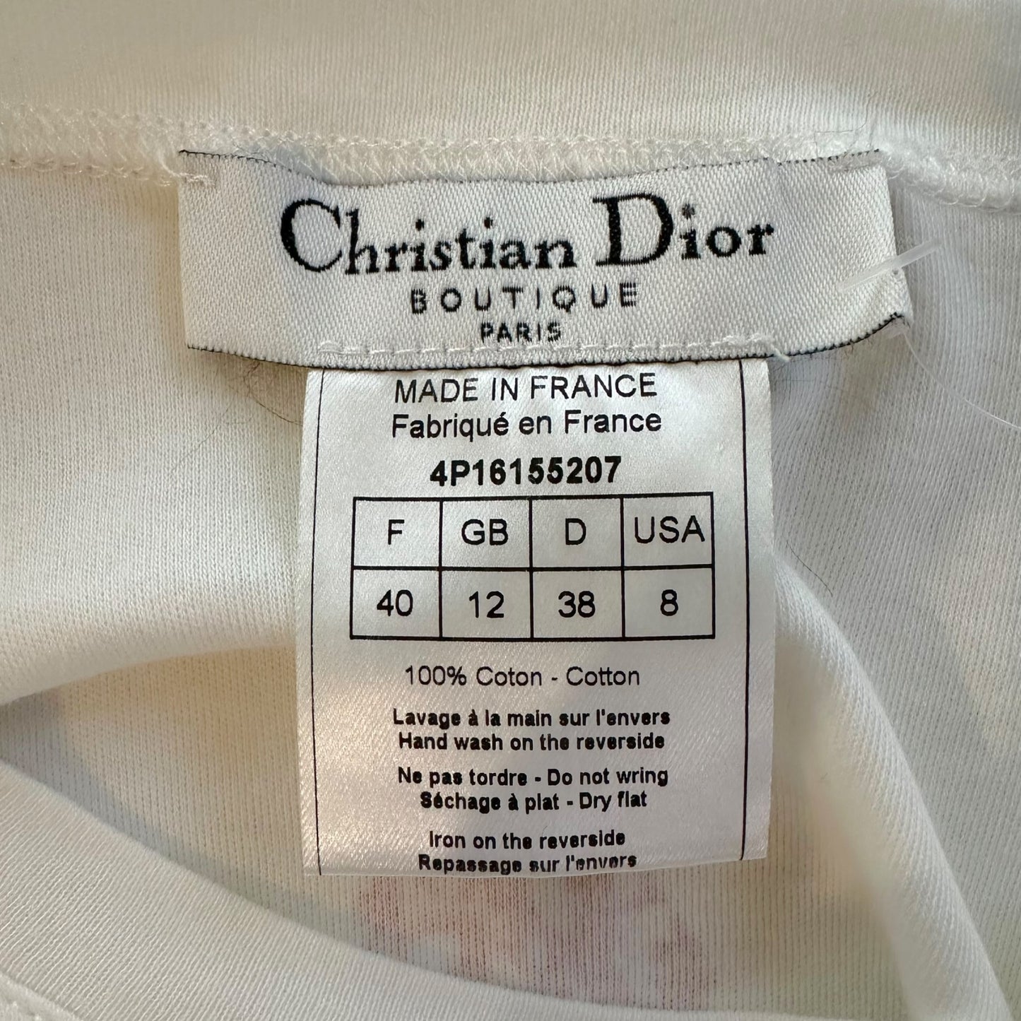 Dior S/S 2004 J'adore Dior Pink Monogram T-Shirt - Outfit Repeater