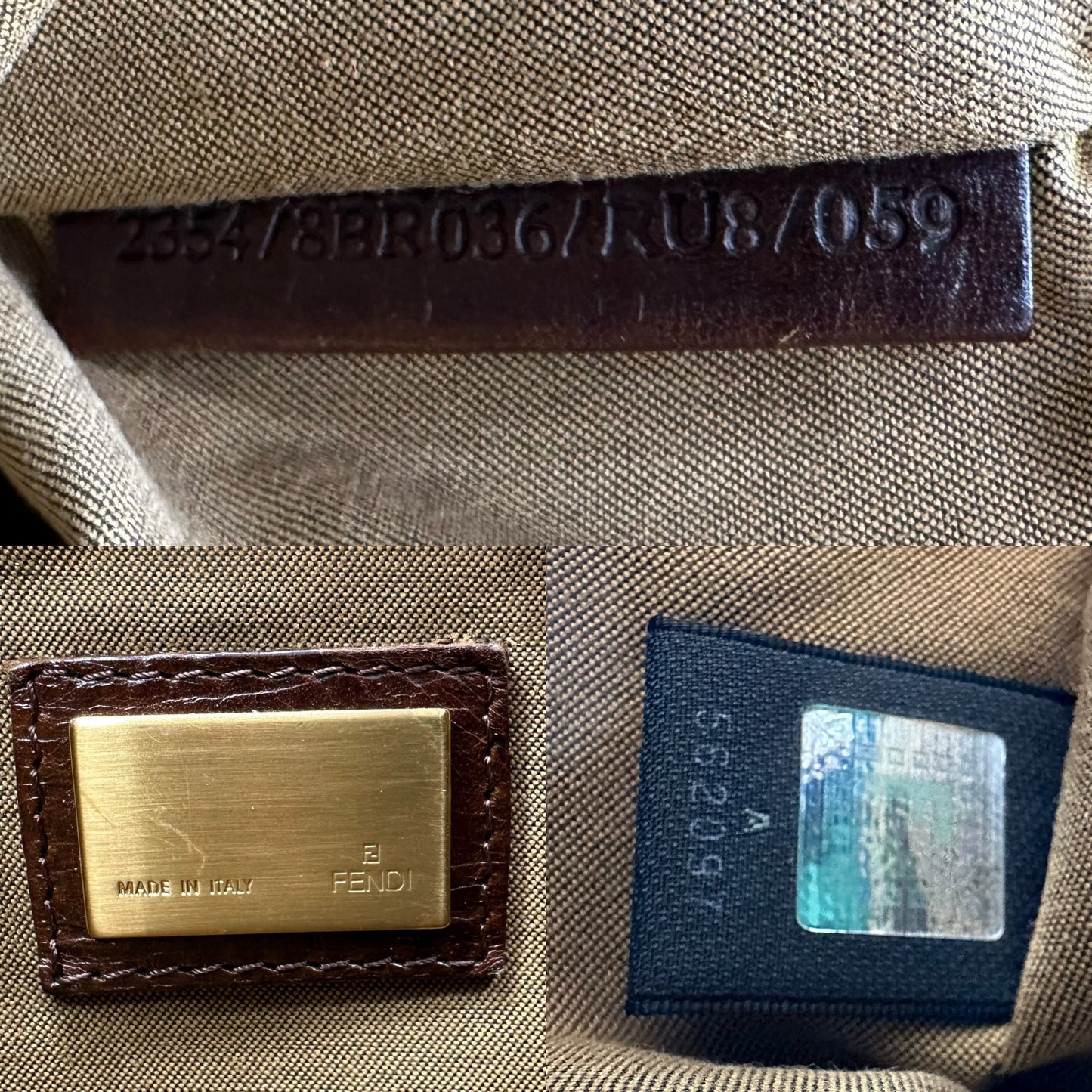 Fendi Multicolor Zucchino Braided Strap Shoulder Bag - Outfit Repeater