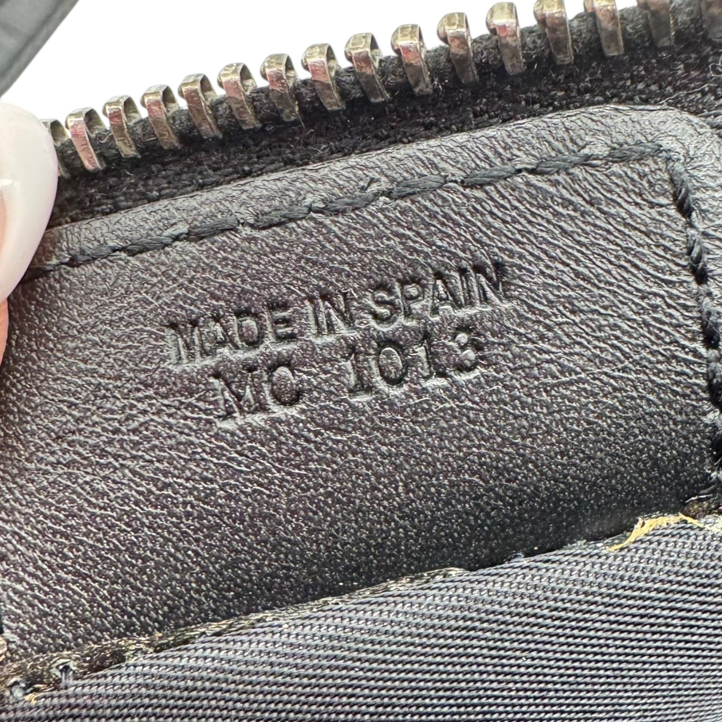 Christian Dior Navy Blue Trotter Monogram Mini Saddle Bag - Outfit Repeater