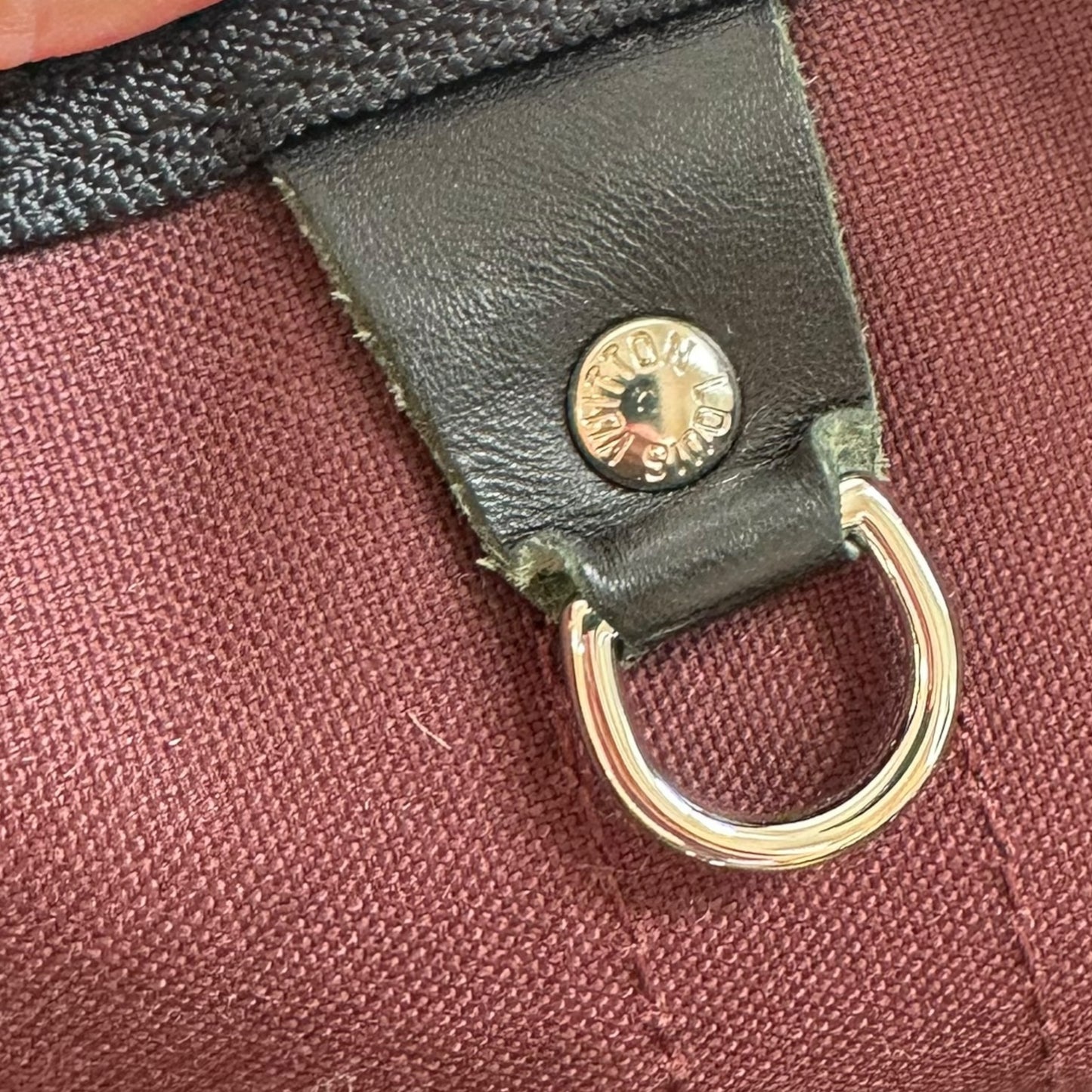 Louis Vuitton Macassar Monogrm Bandouliere 55 Duffle Bag