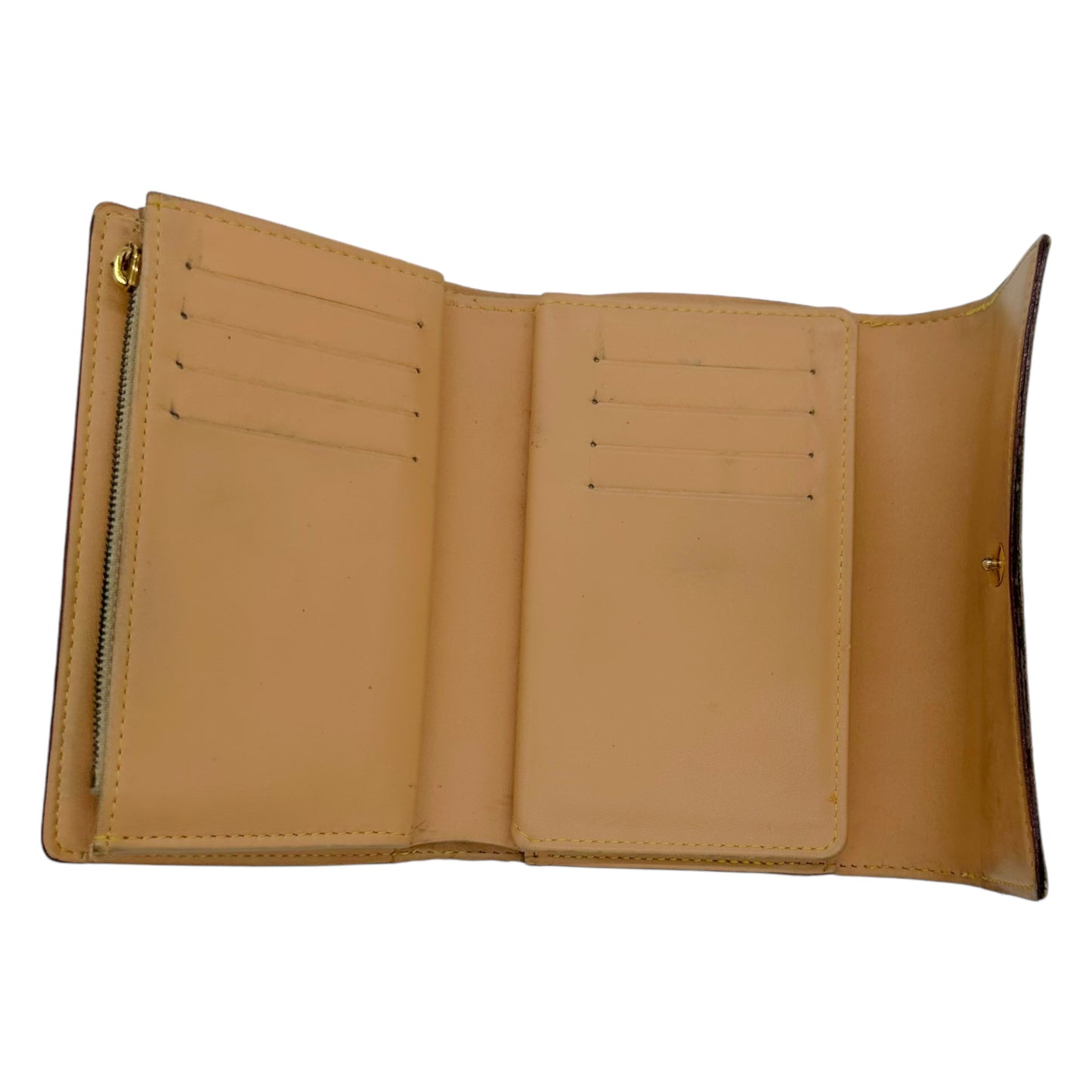 Louis Vuitton Long Wallet White Monogram Canvas