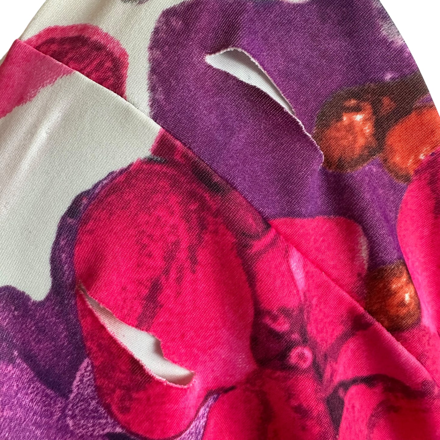 Roberto Cavalli Off the Shoulder Midi Dress (AS IS)