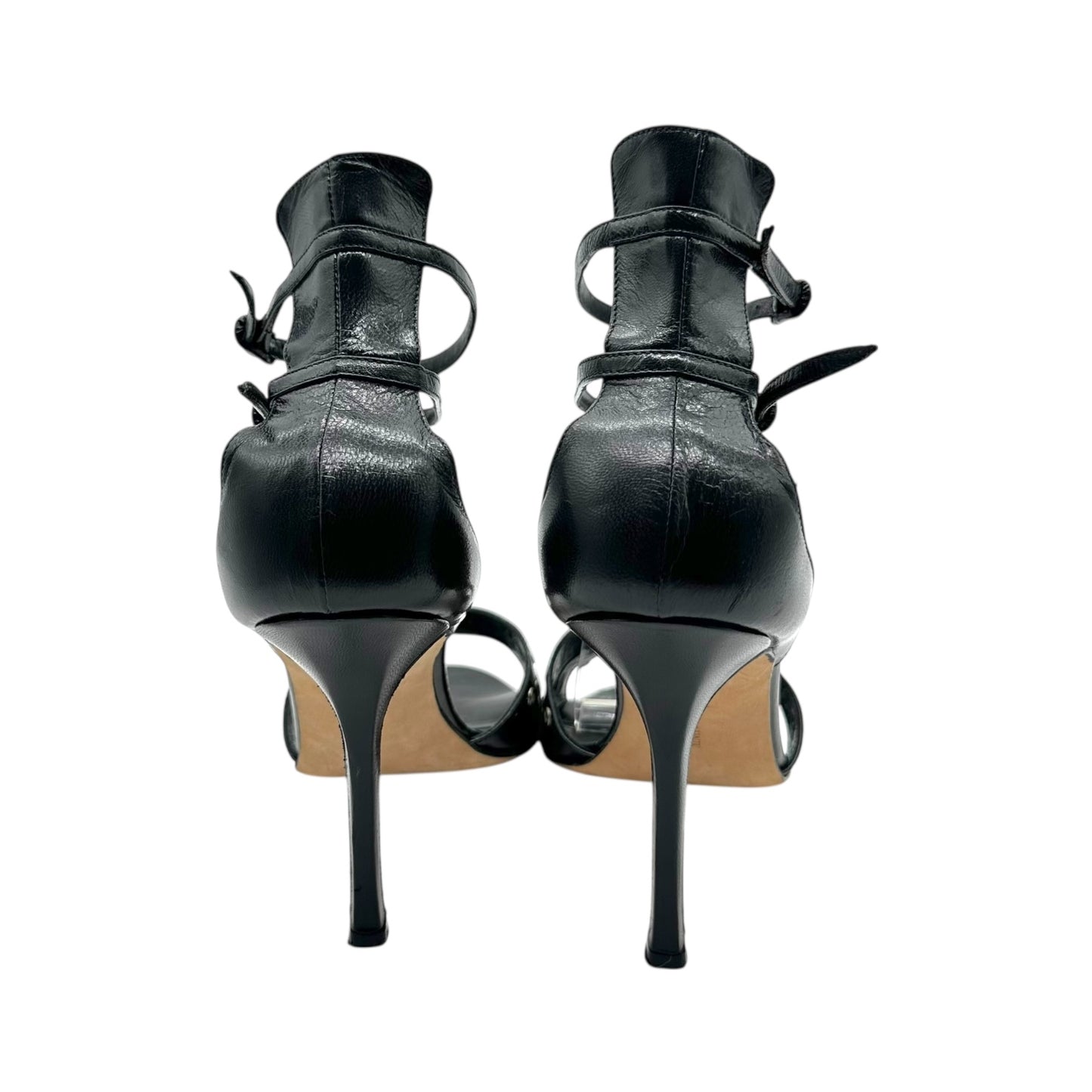 Manolo Blahnik Rivet Sandal Heels