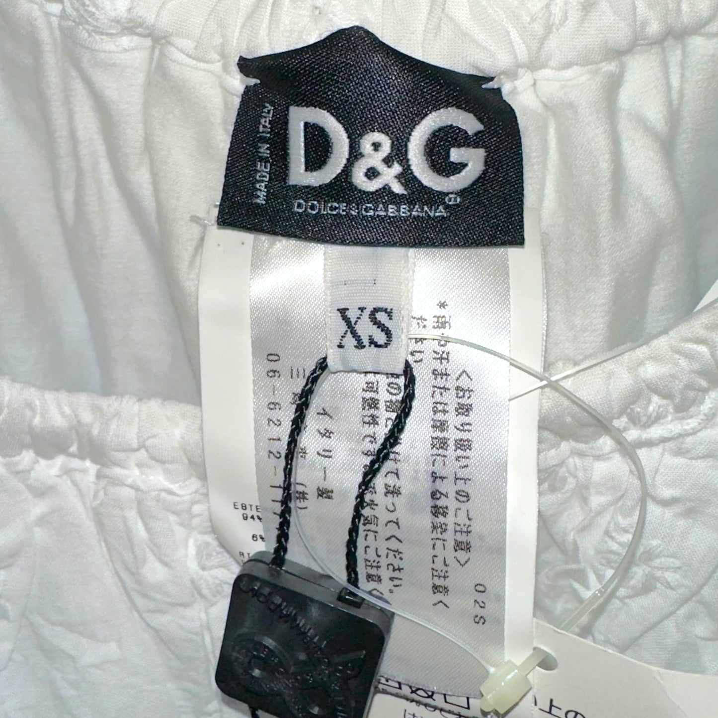 D&G Dolce & Gabbana Colombia Off Shoulder Graphic Top