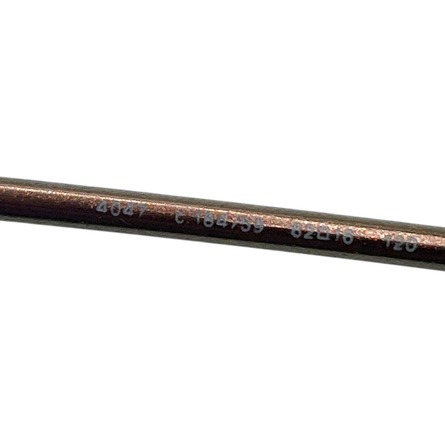 Chanel 4047 Brown Rimless Rectangle Sunglasses