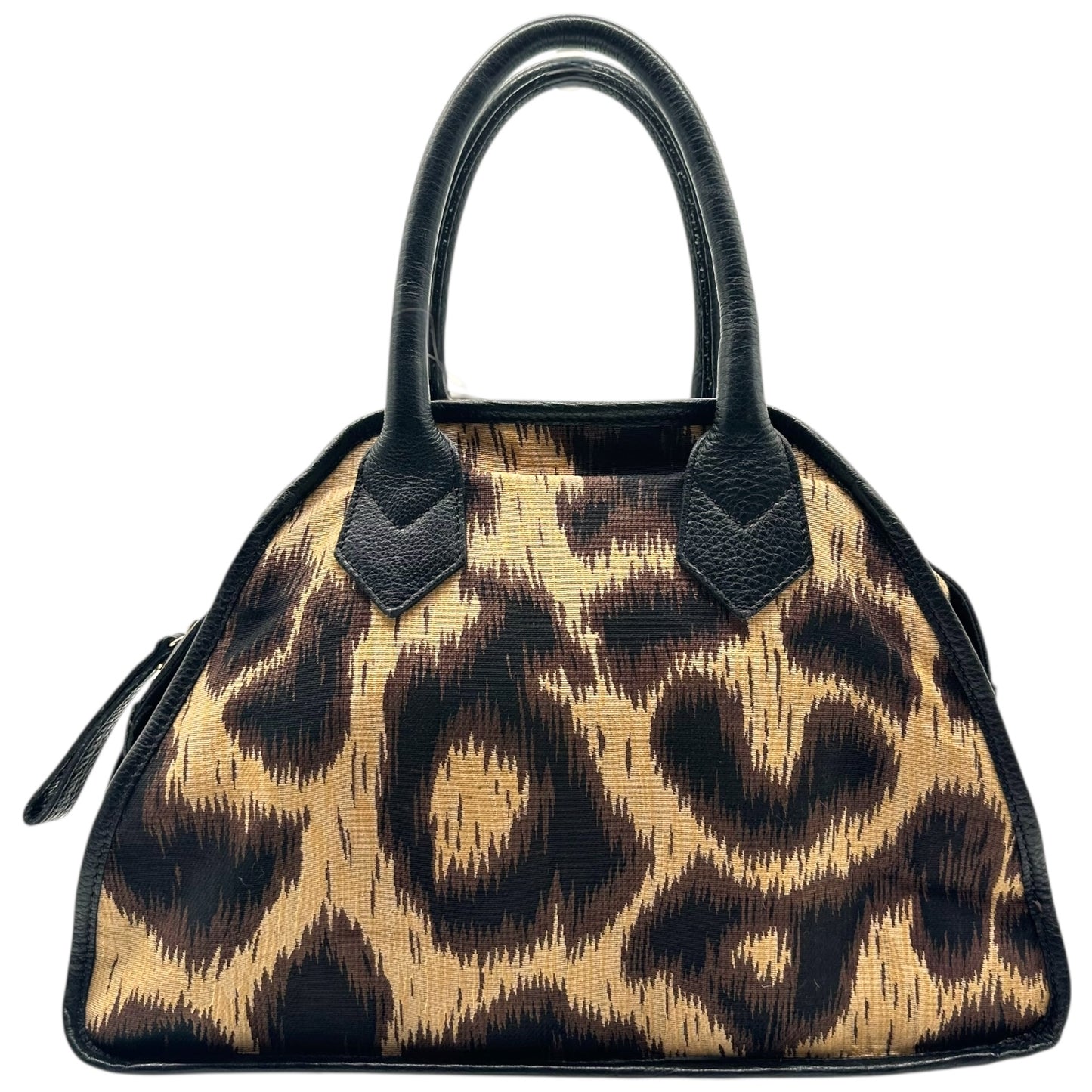 Vivienne Westwood Leopard Print Bowler Bag