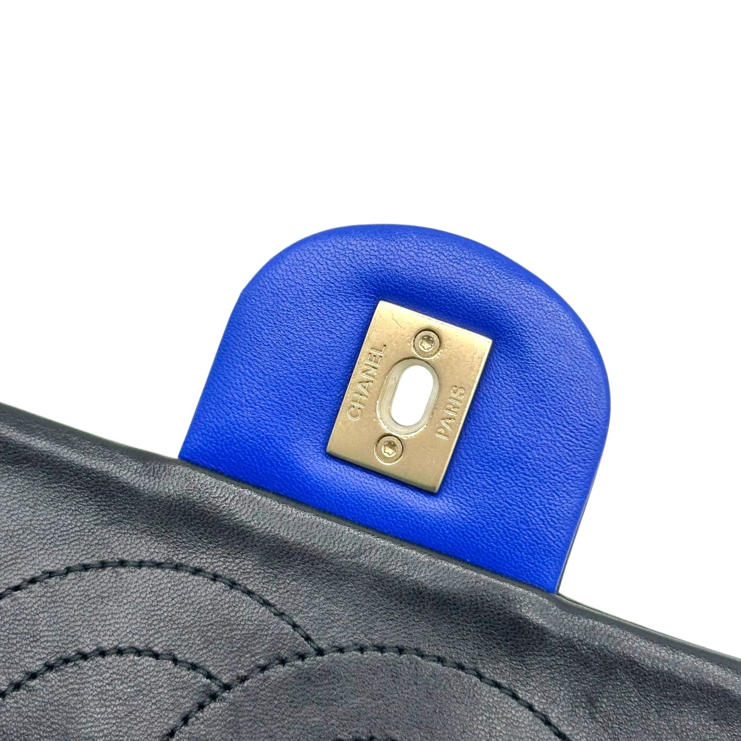 Chanel Primary Tri-Color Mondrian Matelasse Medium Flap Bag 2013-14