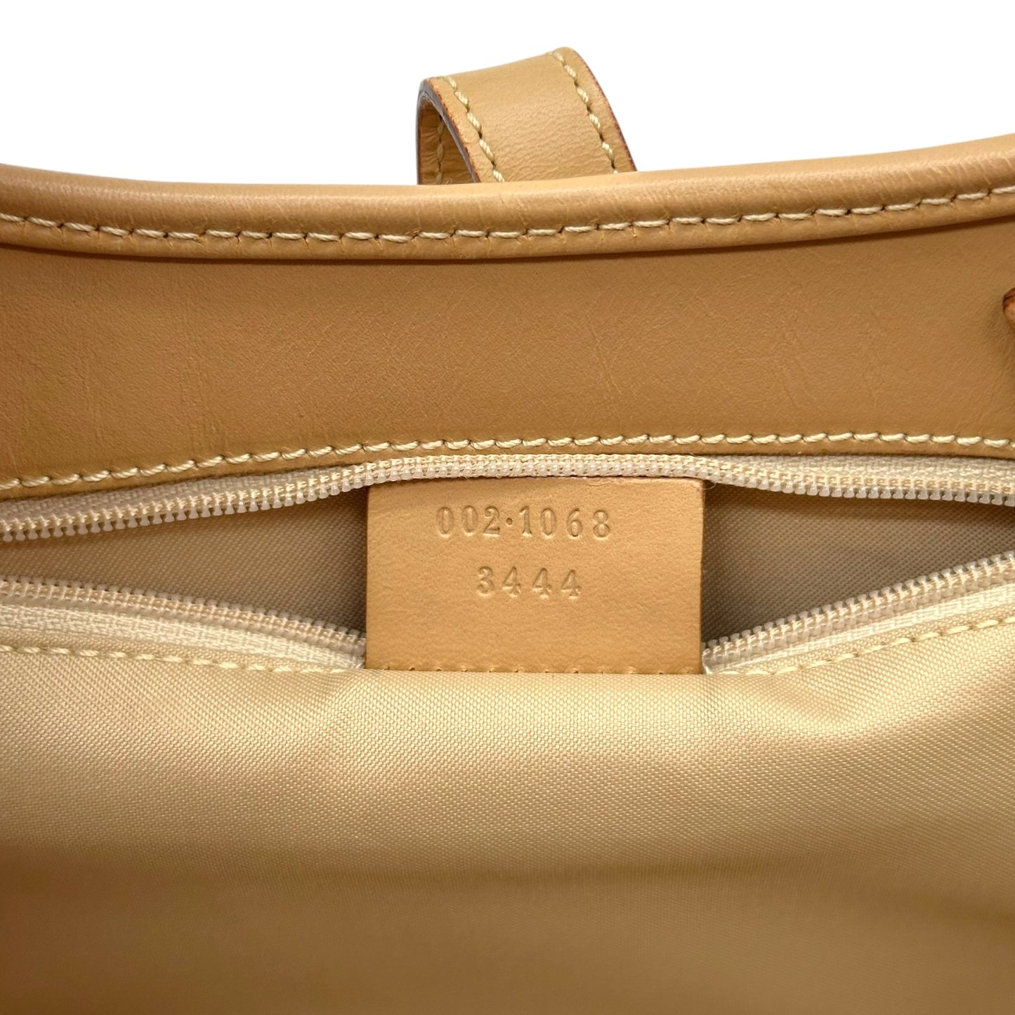 Gucci Tan XL Monogram Mini Jackie Bag