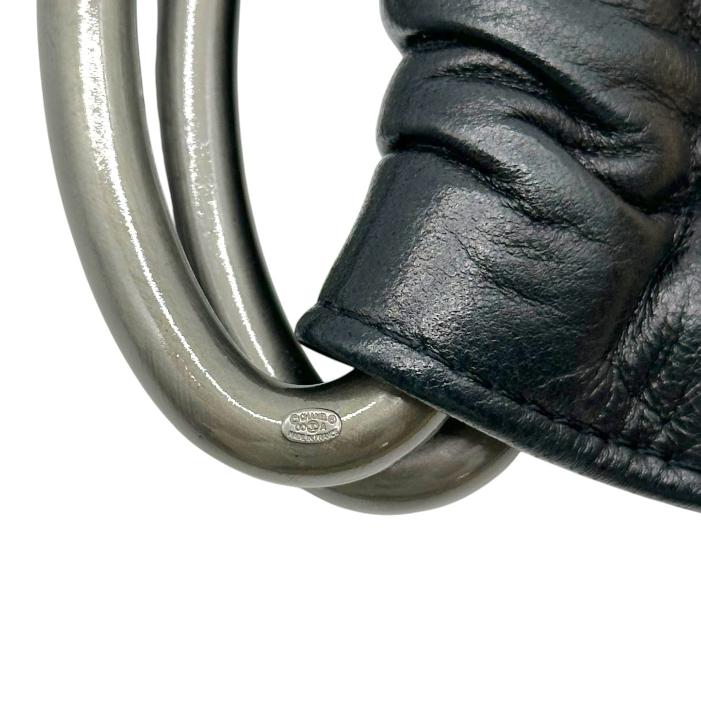 Chanel Black Lambskin Leather Double Ring Wrap Belt - Outfit Repeater