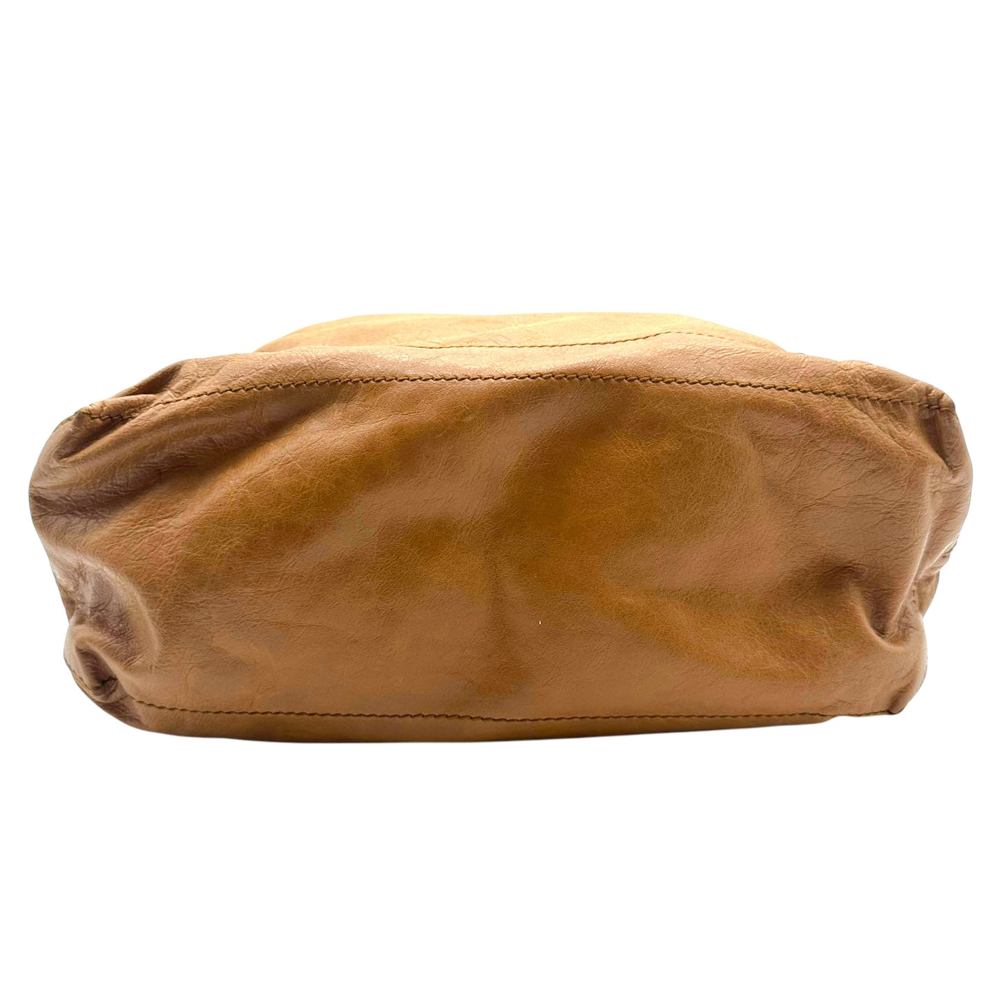 Balenciaga Tan Leather Day City Hobo Bag