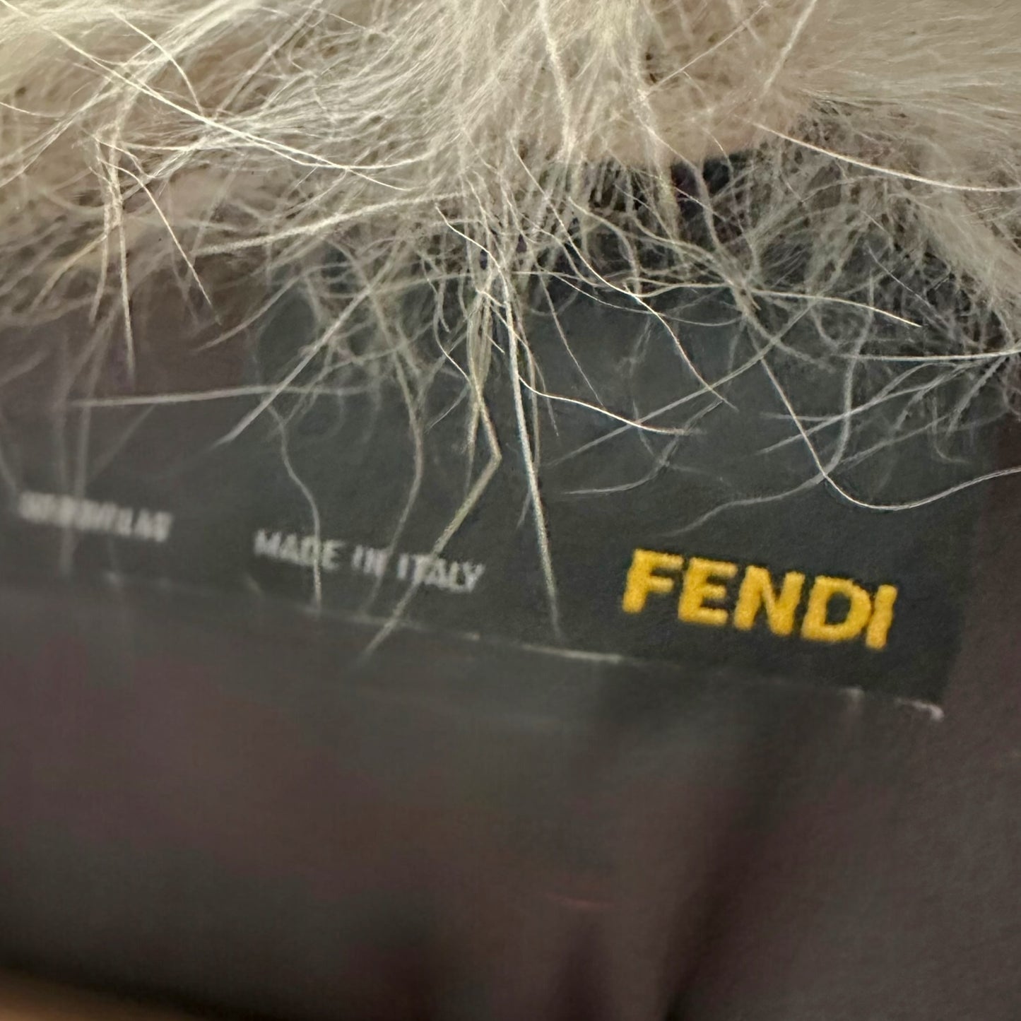 Fendi Multi-Pocket Suede & Fox Fur Coat