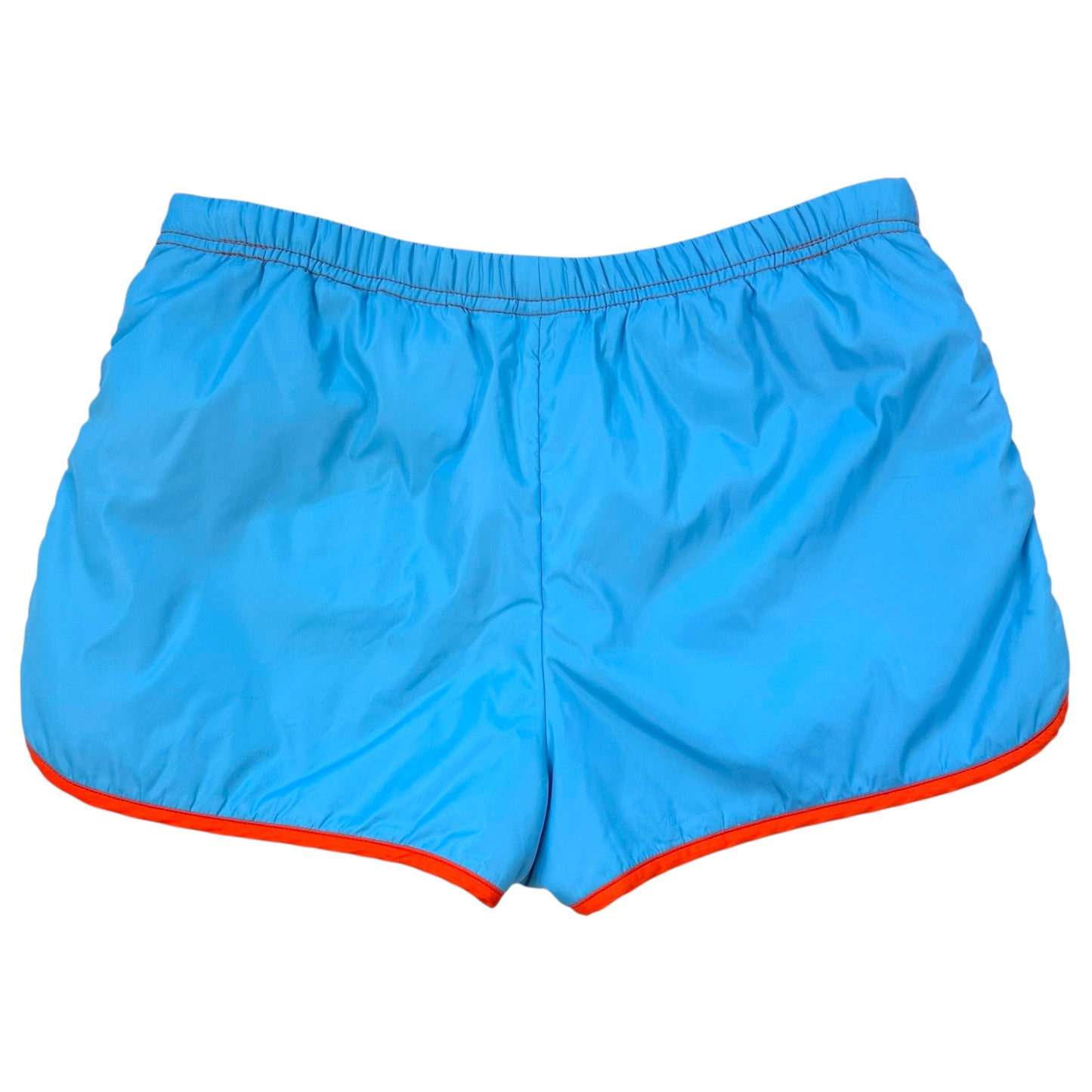 Chanel Sport 2002 Blue & Orange Puffer Mini Shorts