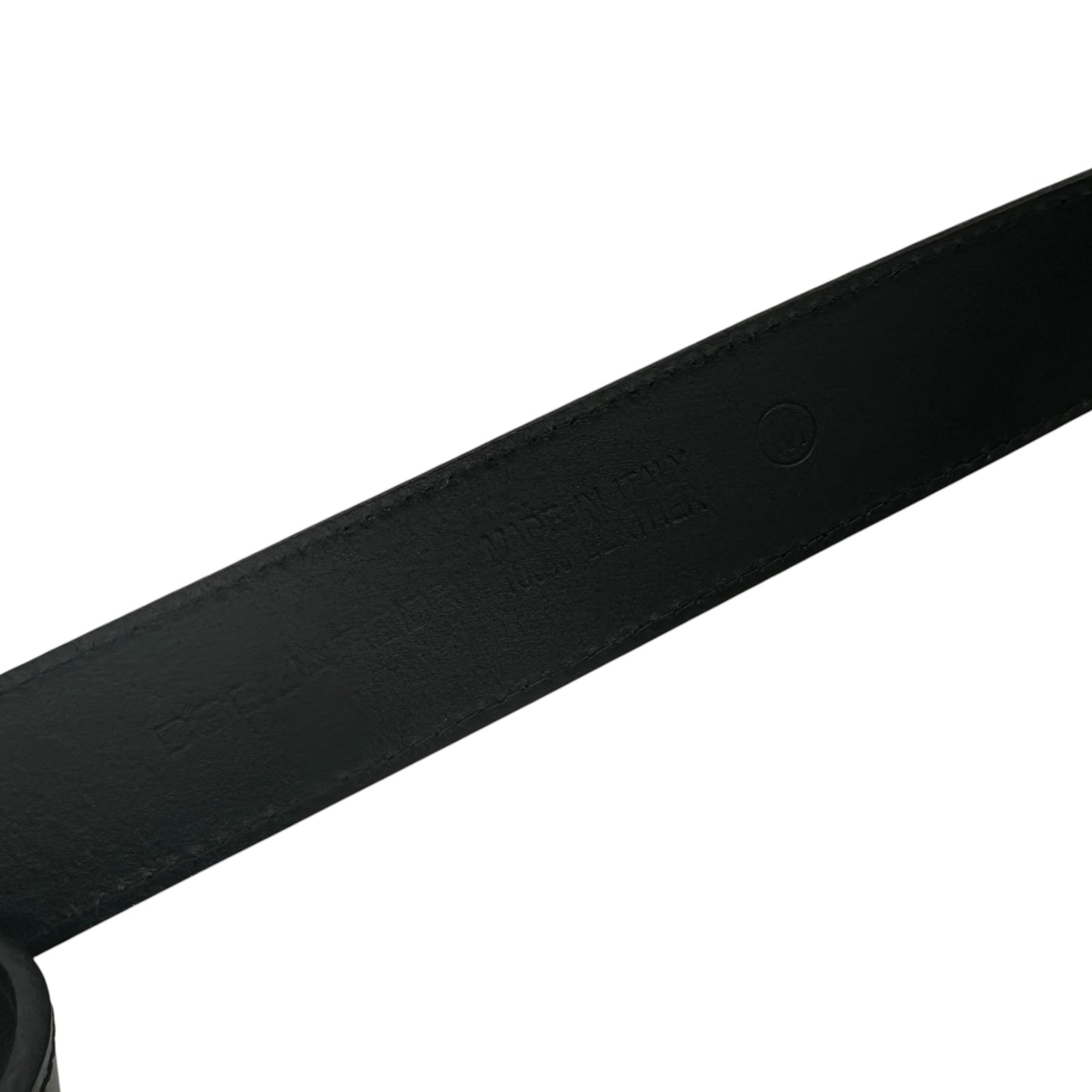 Dsquared2 Black Logo Belt - Outfit Repeater