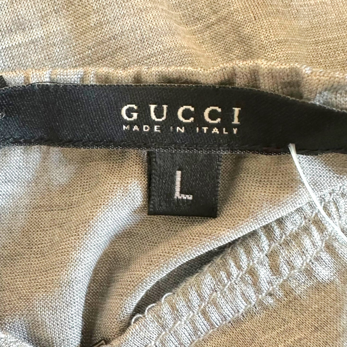 Gucci Gray Long Sleeve T-Shirt