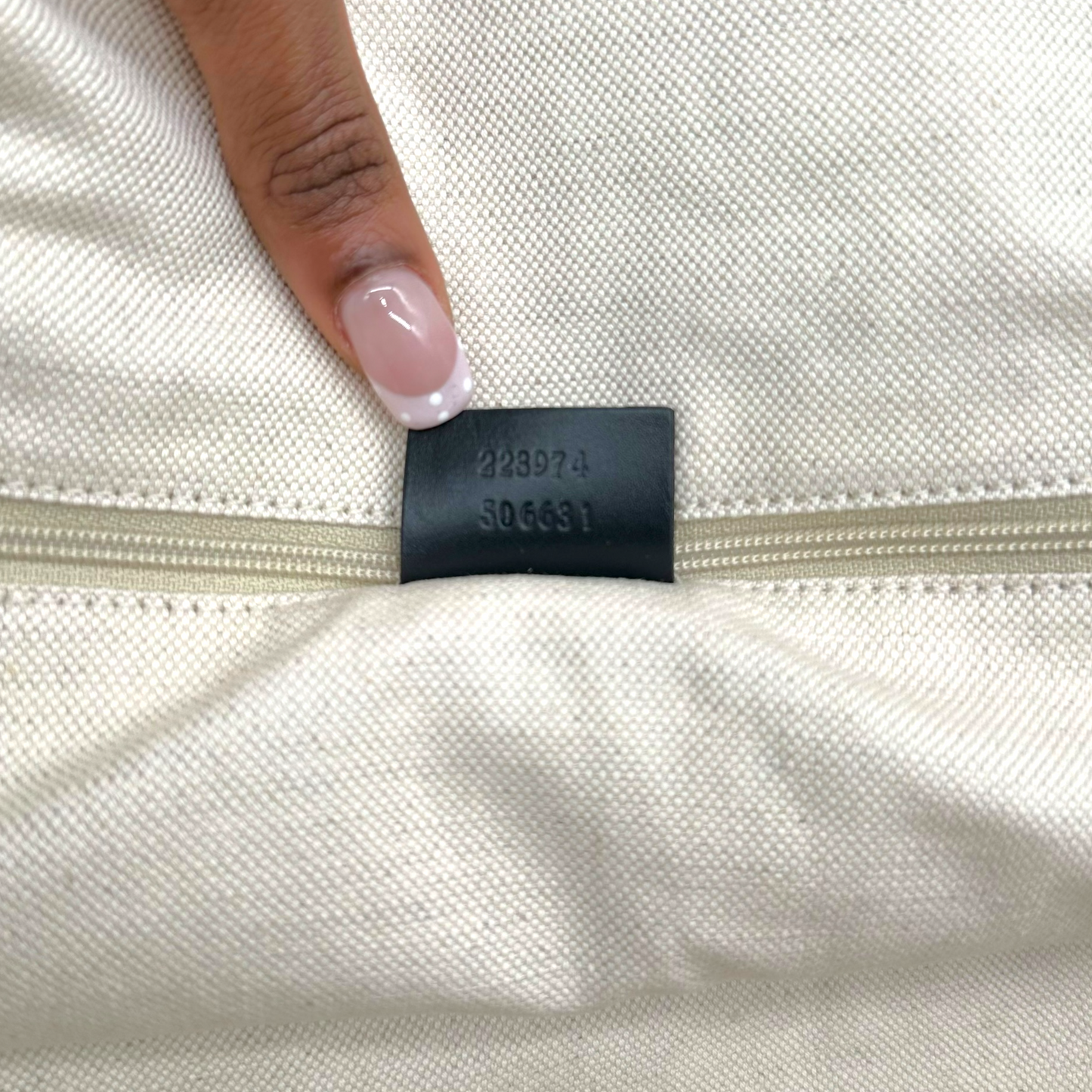 Gucci Black Monogram Canvas 2-Way Bowler Bag