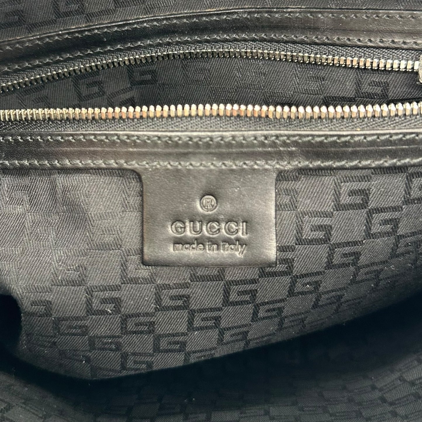 Gucci by Tom Ford Black 'Thong' Bag