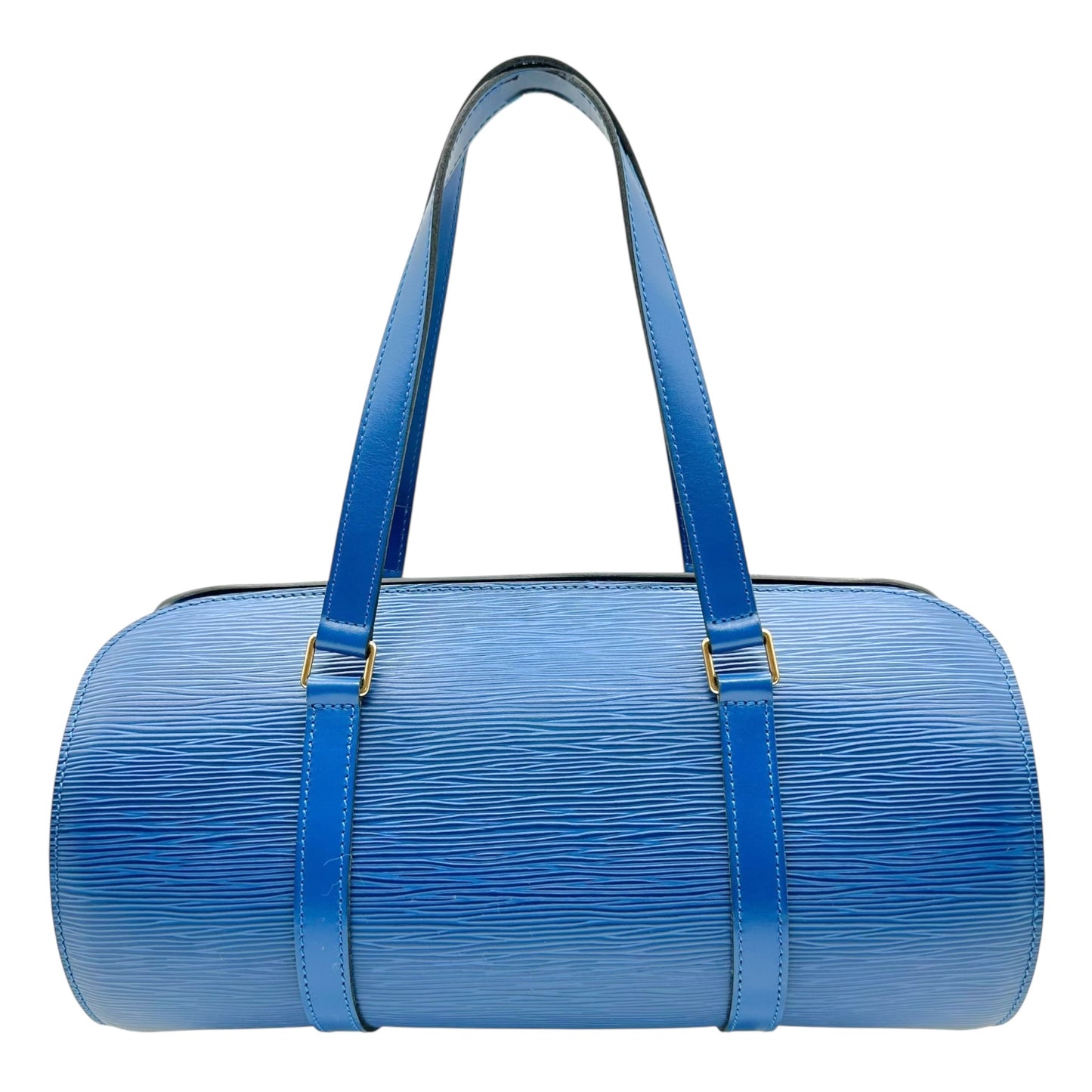 Louis Vuitton Toledo Blue Epi Papillon Bag