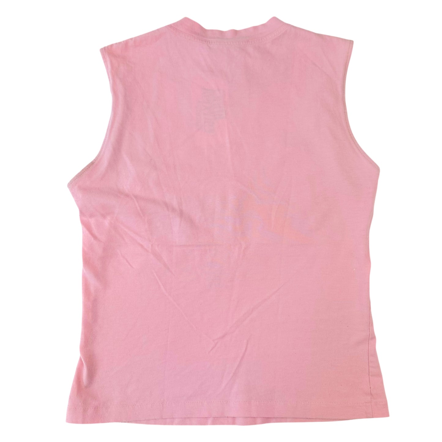 Christian Dior S/S 2003 Pink Diorling Beaded Tank