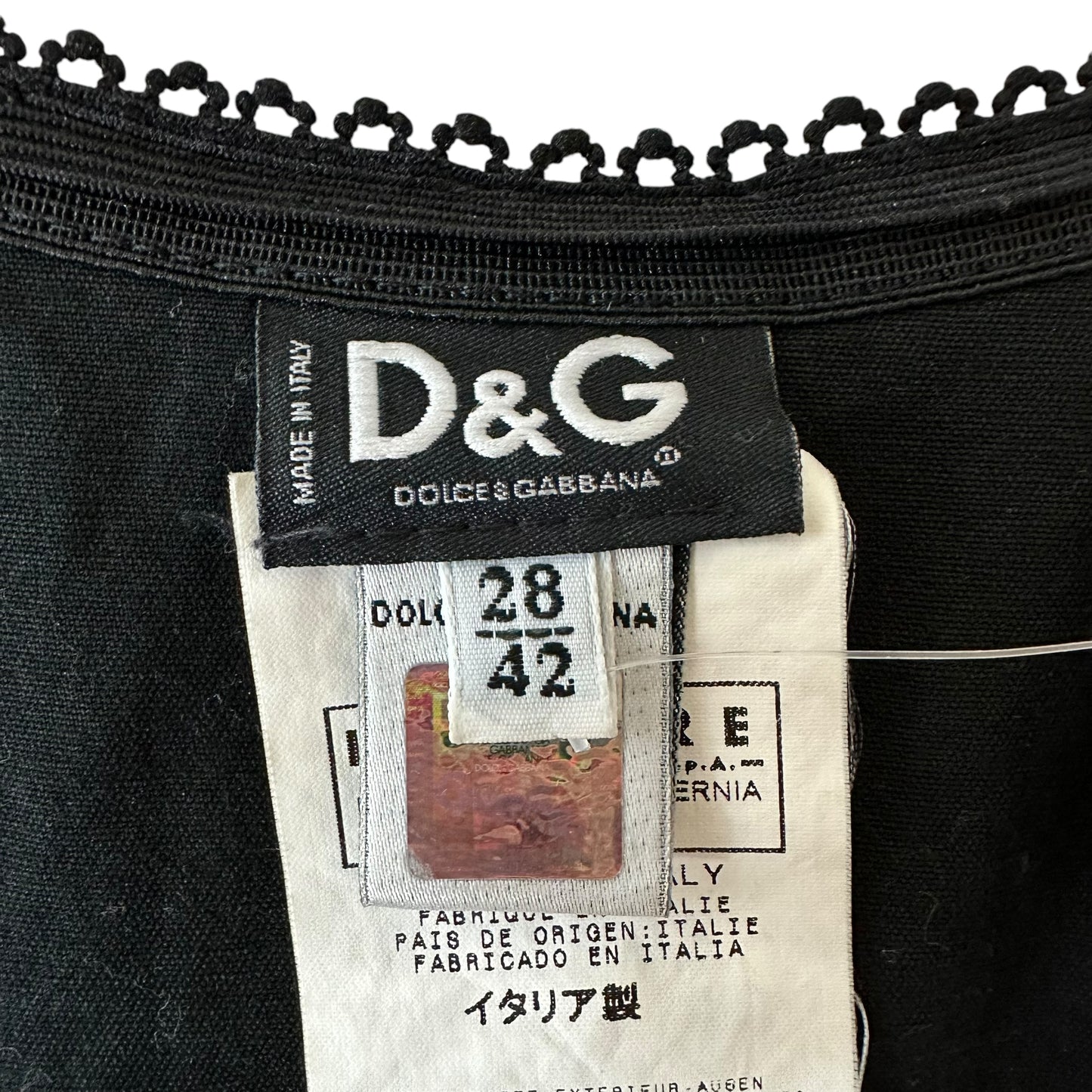 D&G Dolce & Gabbana Bondage Corset (Runway) - Outfit Repeater