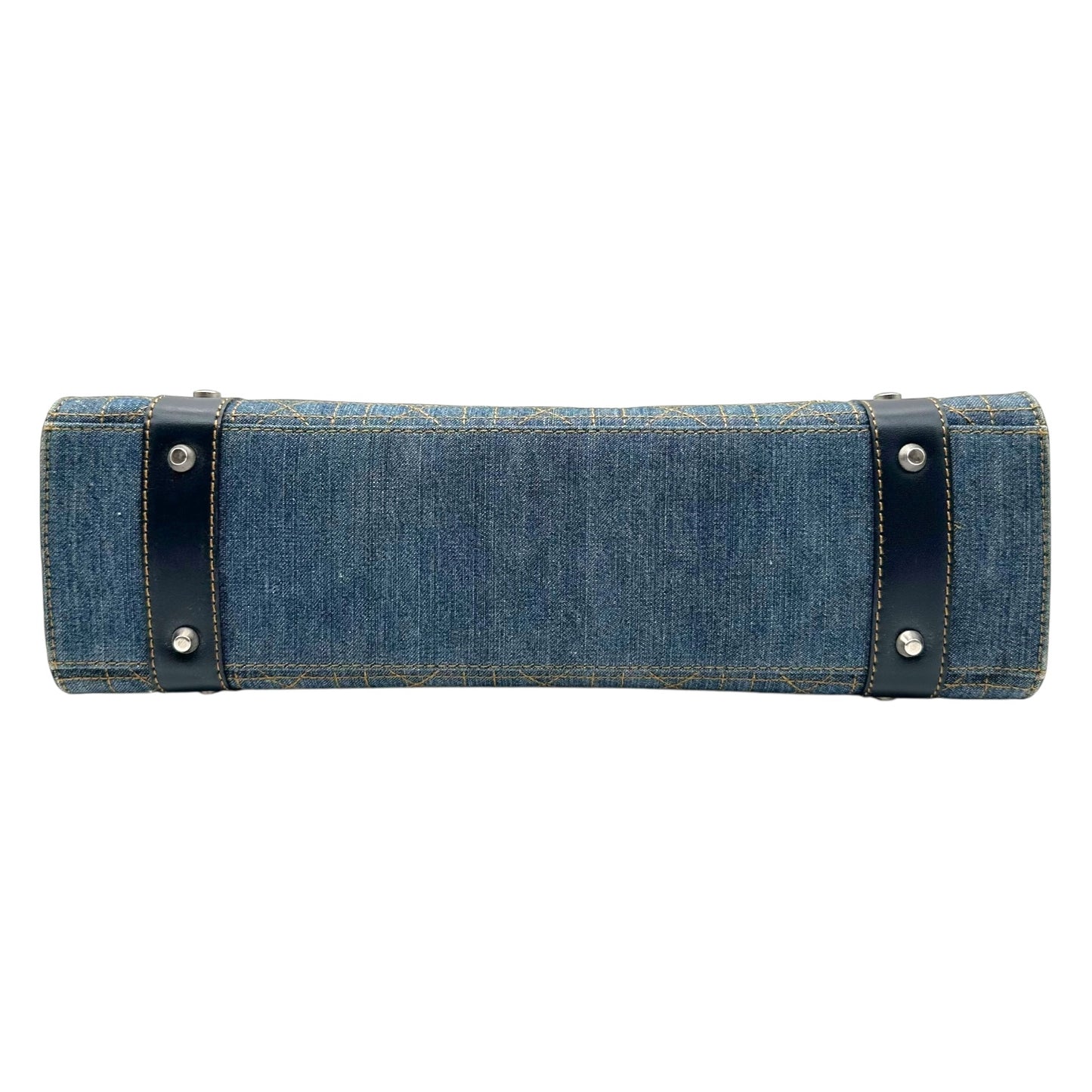 Christian Dior Denim East West Lady Dior Bag