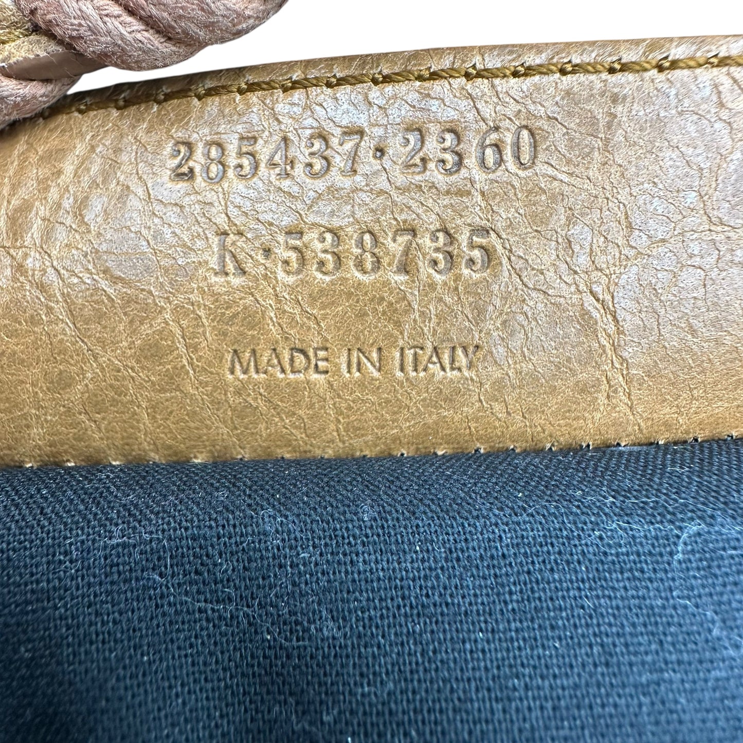 Balenciaga Tan Leather Day City Hobo Bag
