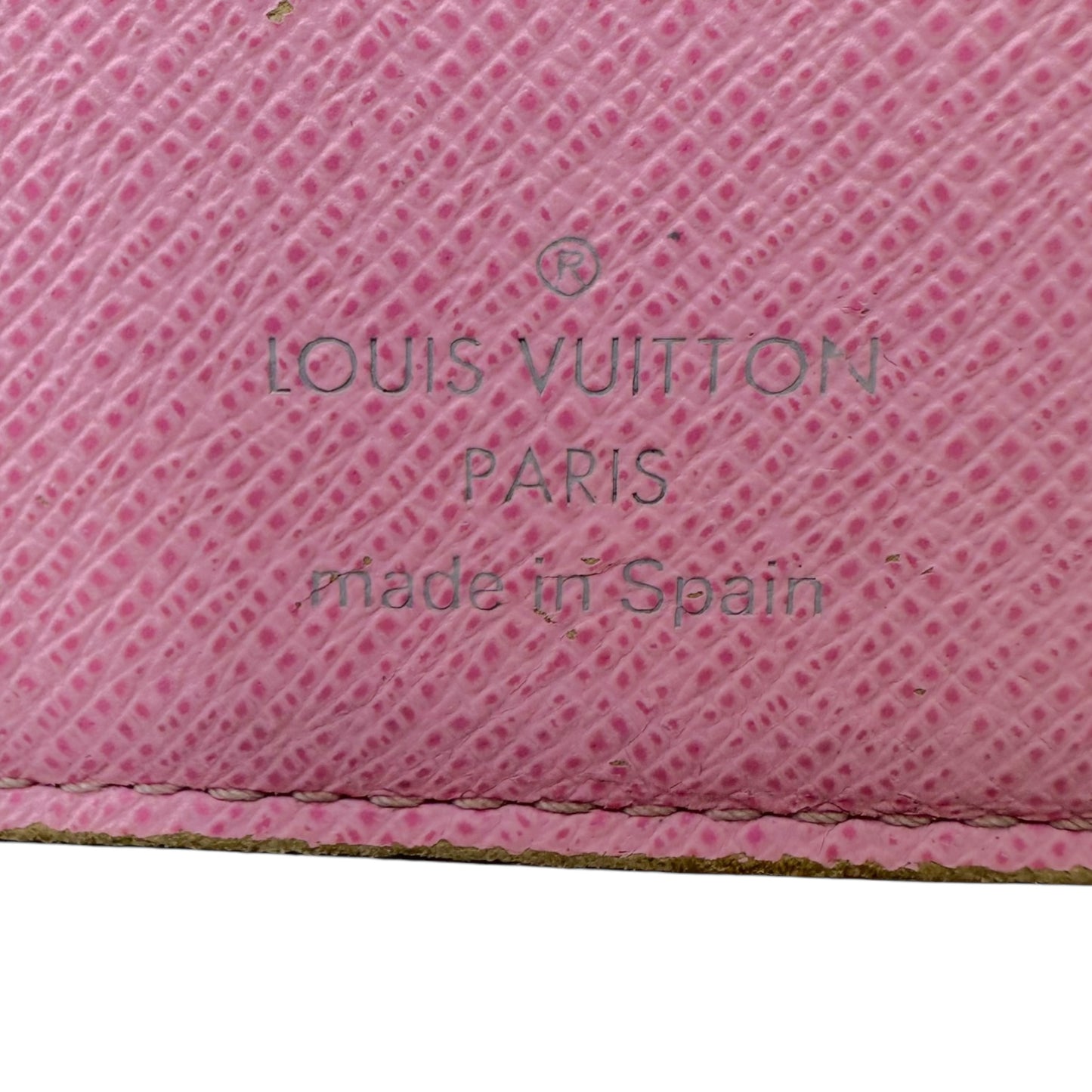 Louis Vuitton White Long Wallet Multicolor Monogram