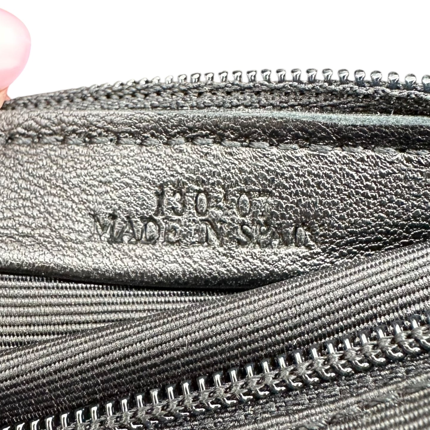 Loewe Burgundy Leather Studded Logo Shoulder Bag - Outfit Repeater