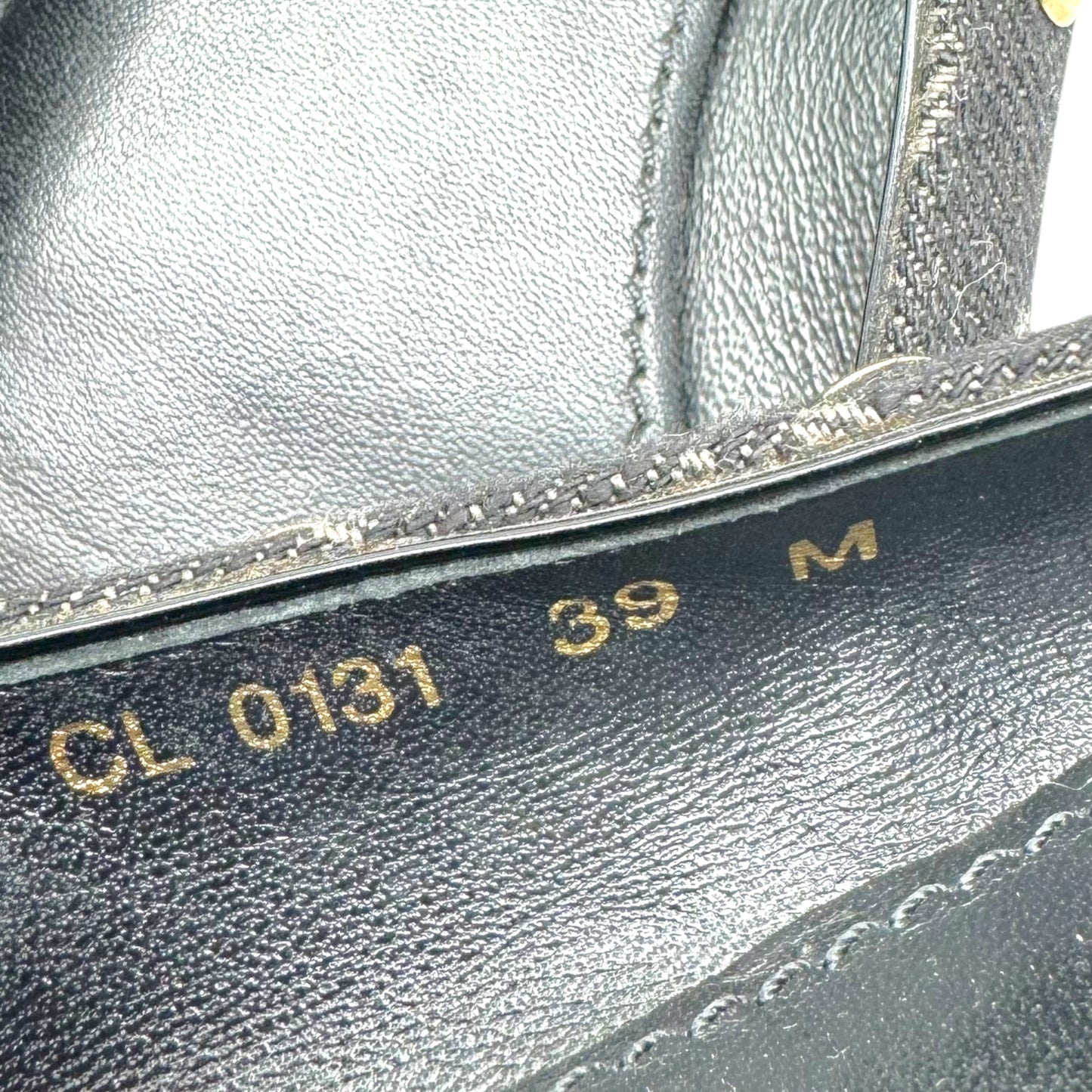 Louis Vuitton Black Denim Monogram Ballet Flats
