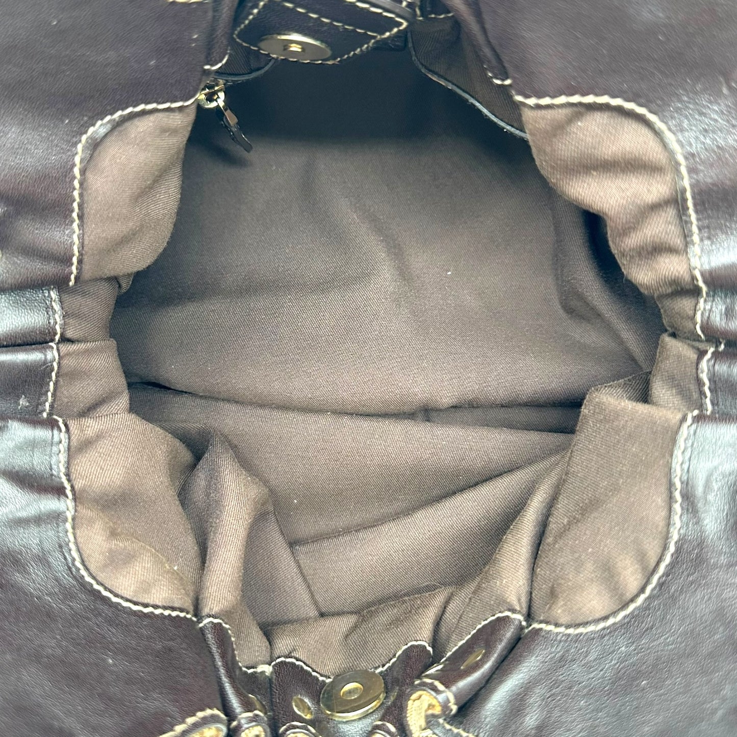 Gucci F/W 2008 Studded Monogram Hobo Bag