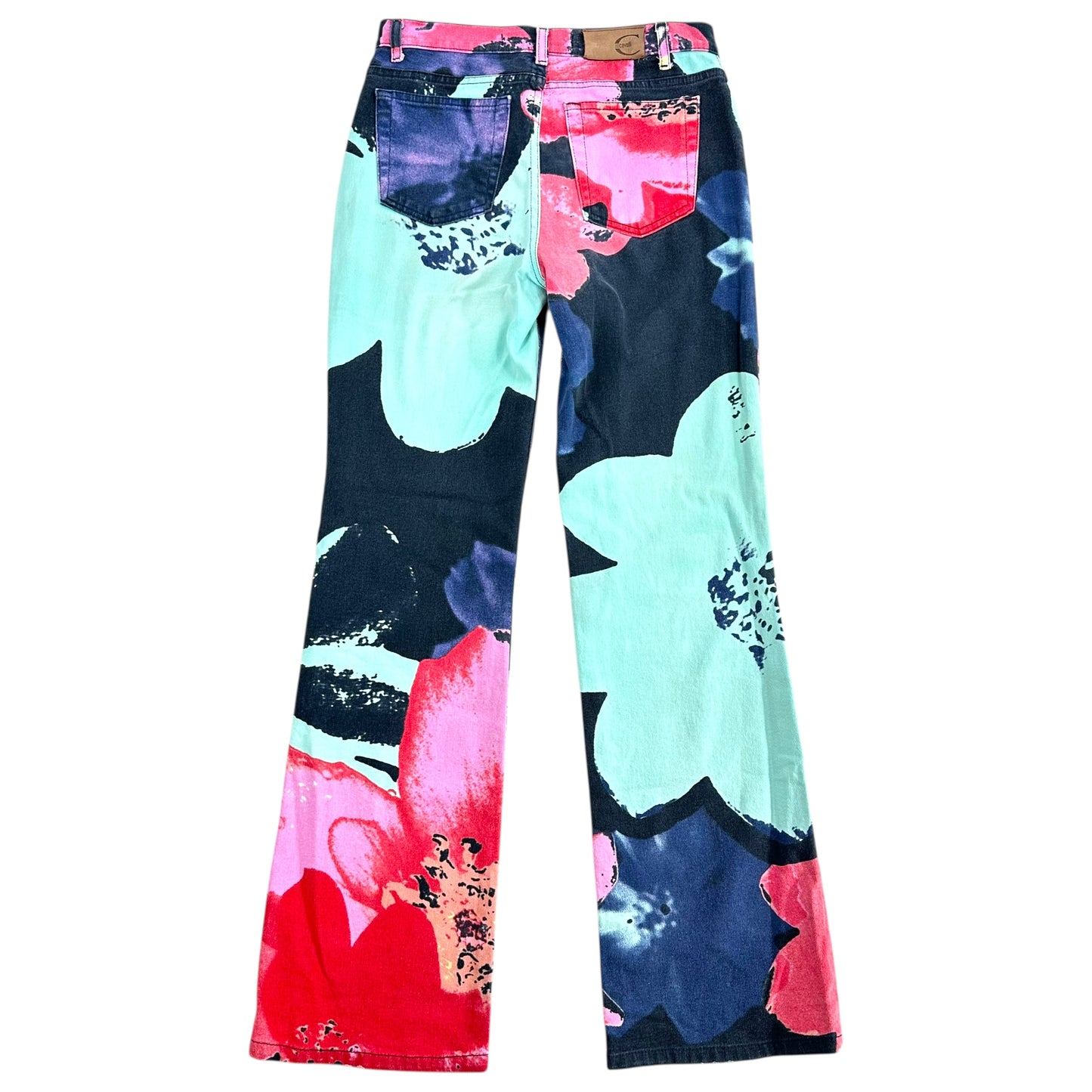 Just Cavalli Roberto Cavalli Multicolor Floral Print Jeans - Outfit Repeater