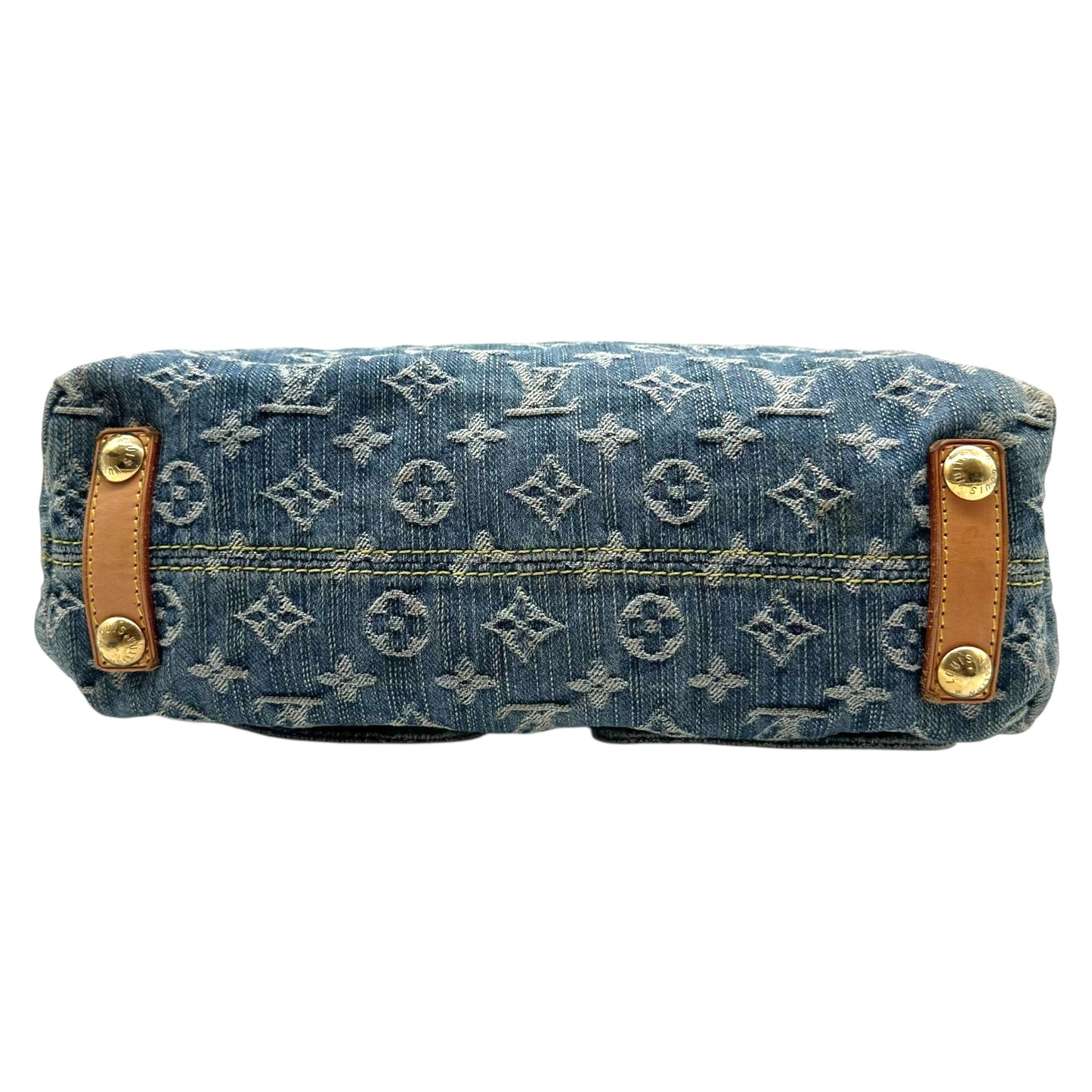 Louis Vuitton Blue Denim Baggy PM Shoulder Bag