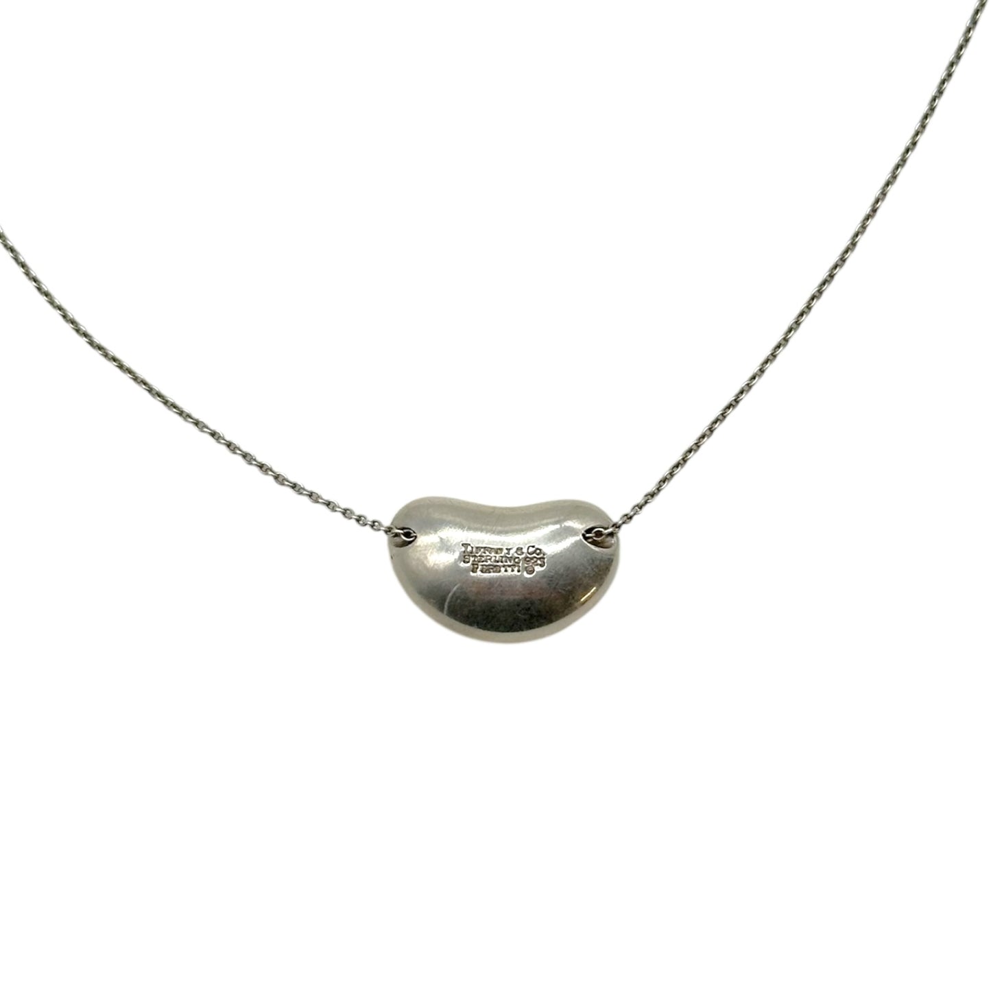 Tiffany & Co. x Elsa Peretti Sterling Silver Medium Bean Necklace