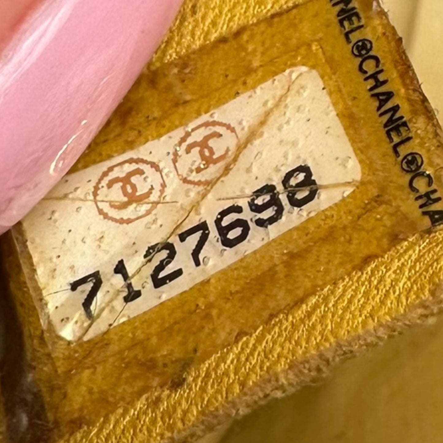 Chanel Yellow Nylon Travel Line Medium Flap Bag