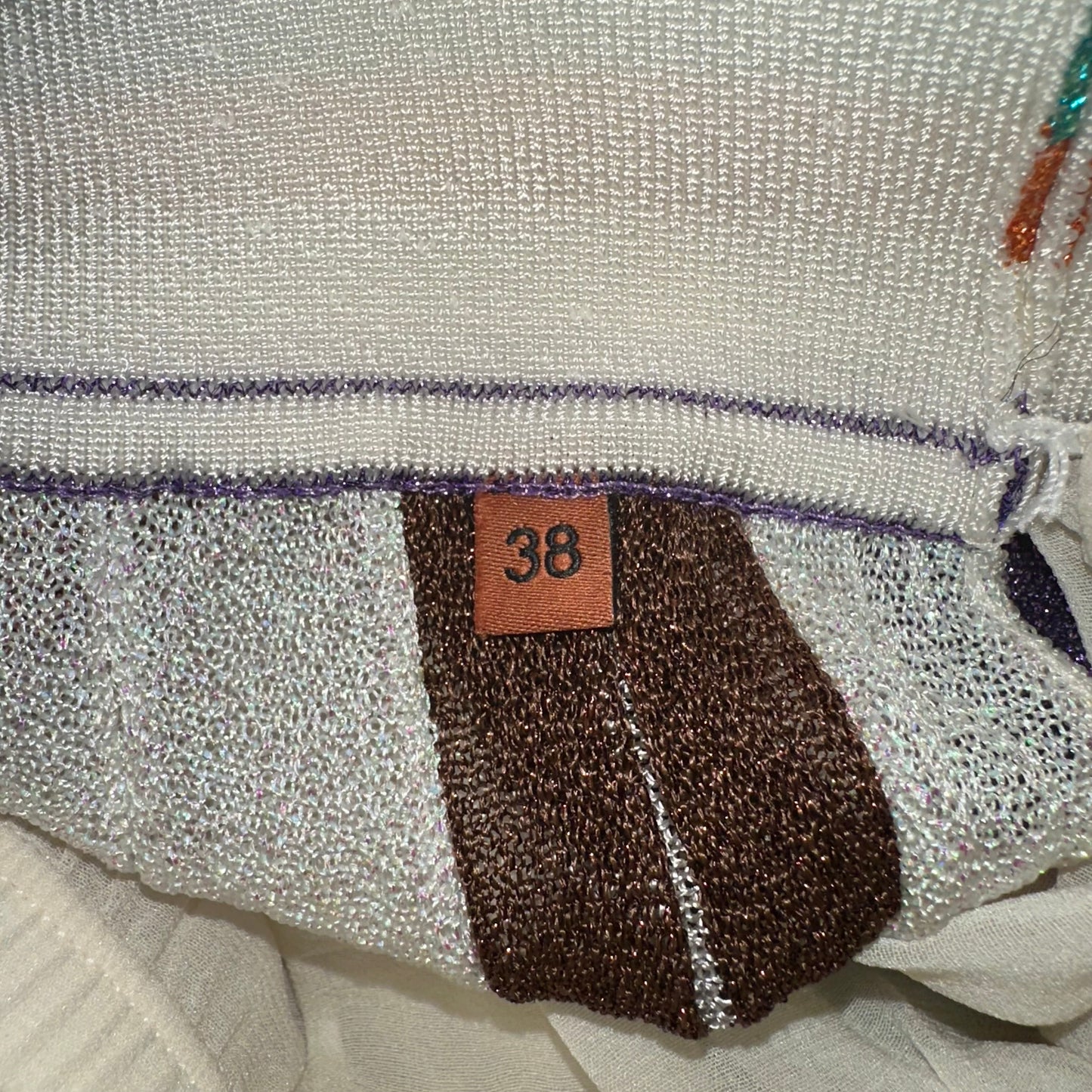 Missoni Multicolor Metallic Striped Maxi Skirt - Outfit Repeater