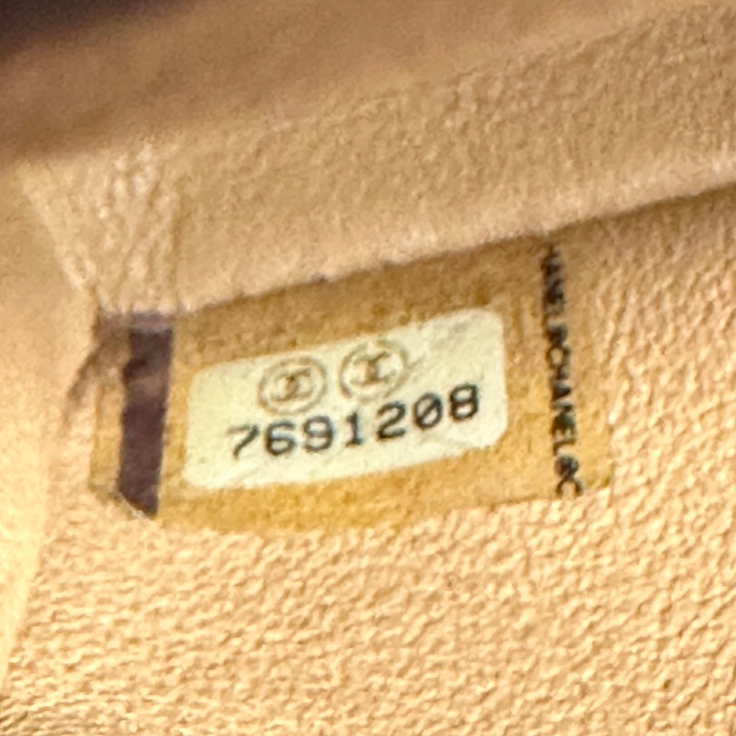 Chanel Tan Leather East West Chocolate Bar Bag / Clutch - Outfit Repeater