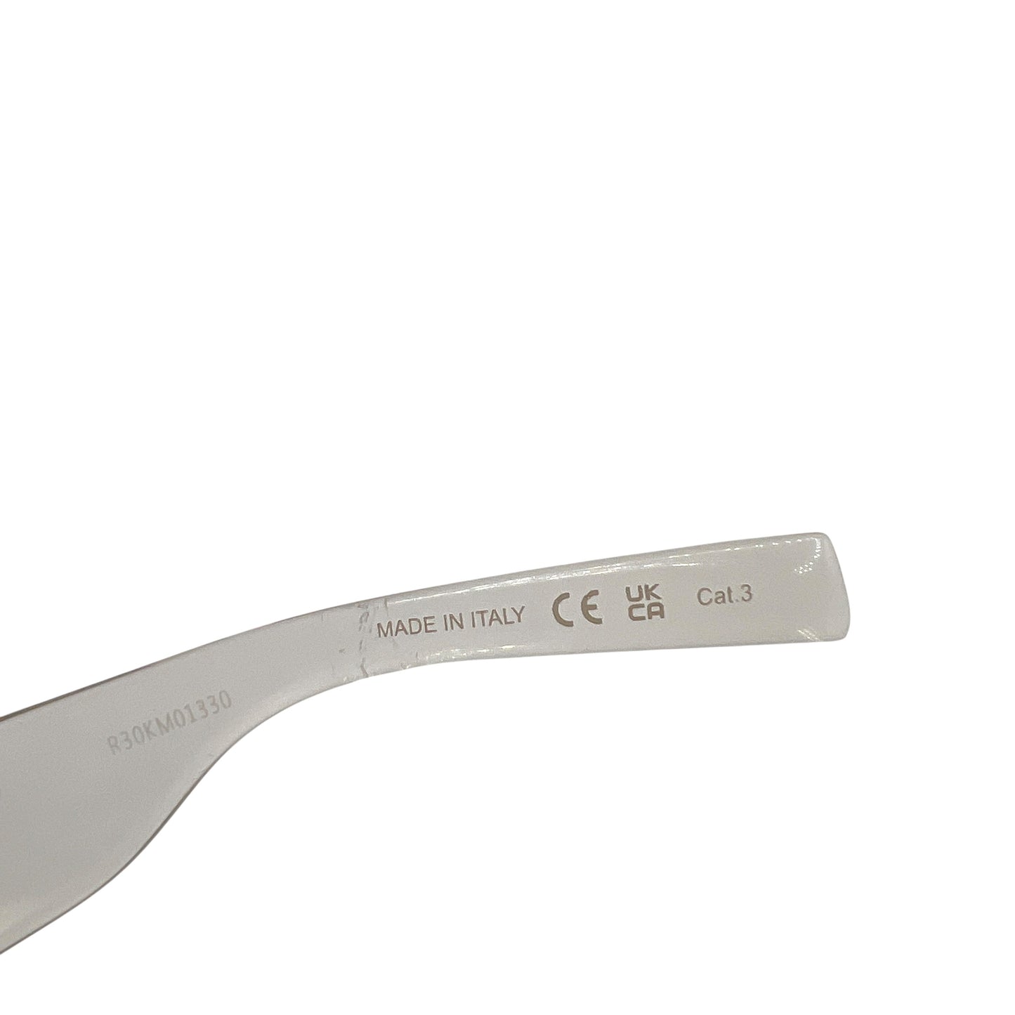Saint Laurent Paris Clear Oval Sunglasses w/ Case