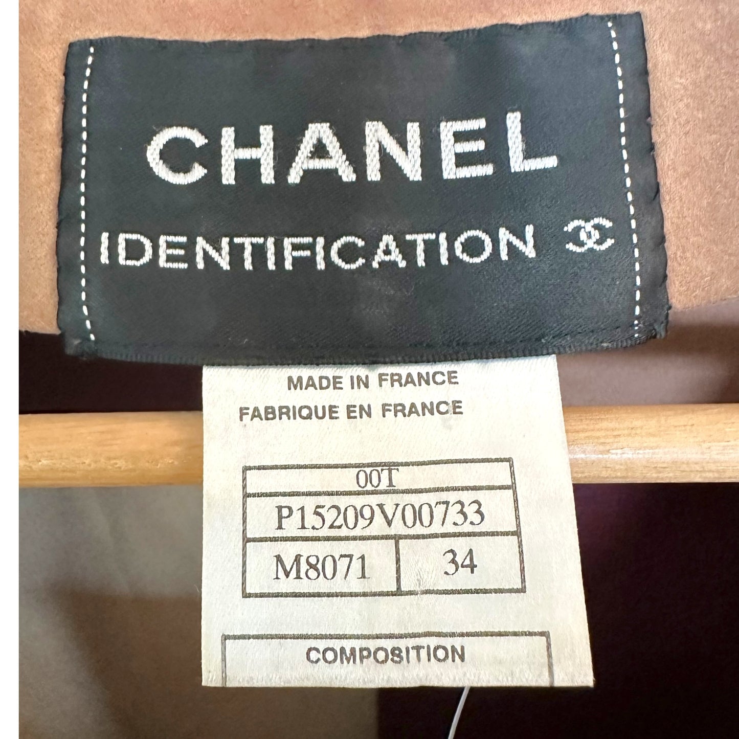 Chanel 2000 Pink Patchwork Suede Blazer Jacket